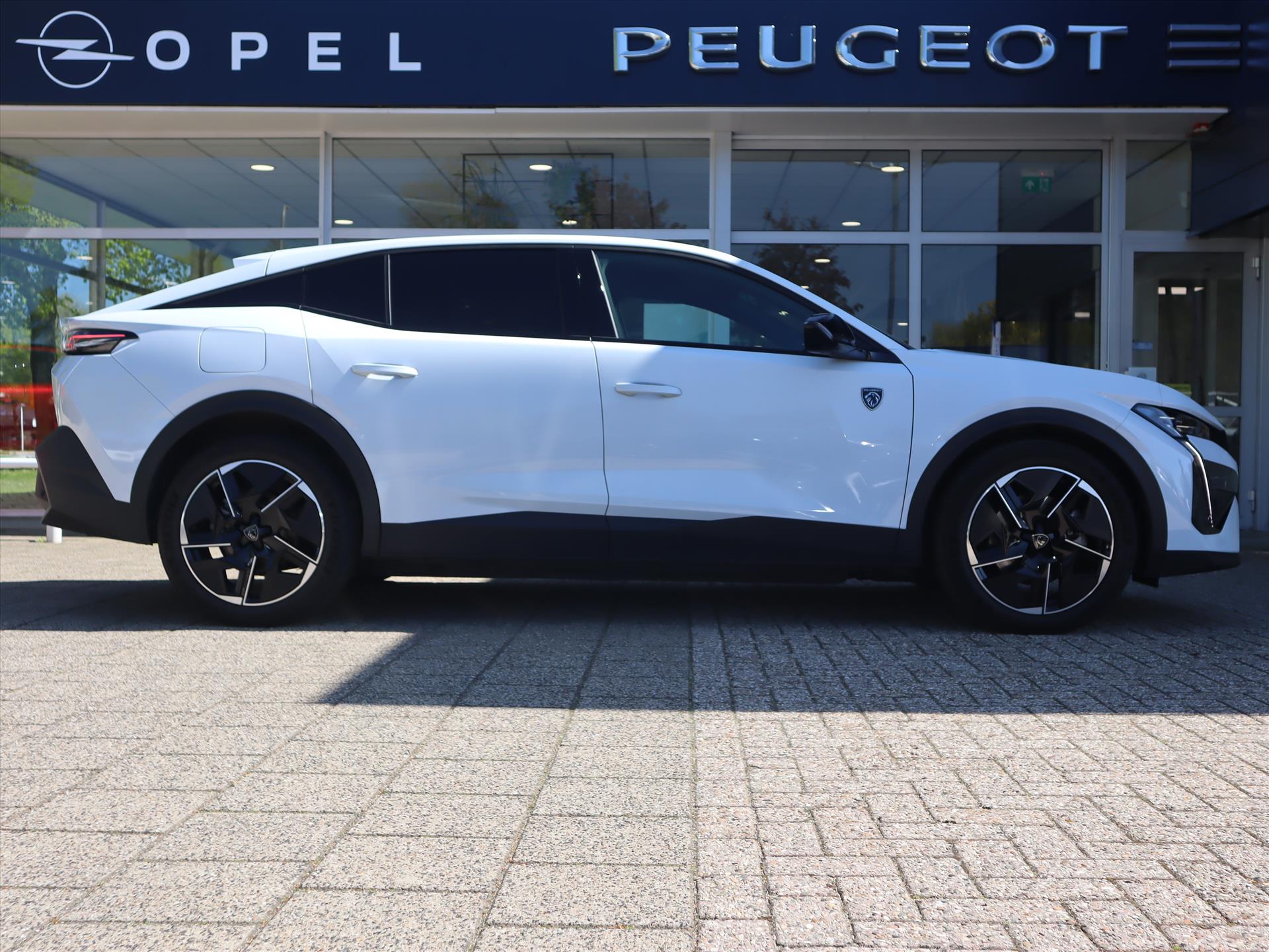 Peugeot 408 GT Avantage EV 58kWh 210pk Automaat, Rijklaarprijs, Elektrisch verstelbare en verwarmbare stoel Navigatie 360° camera - Afbeelding 3