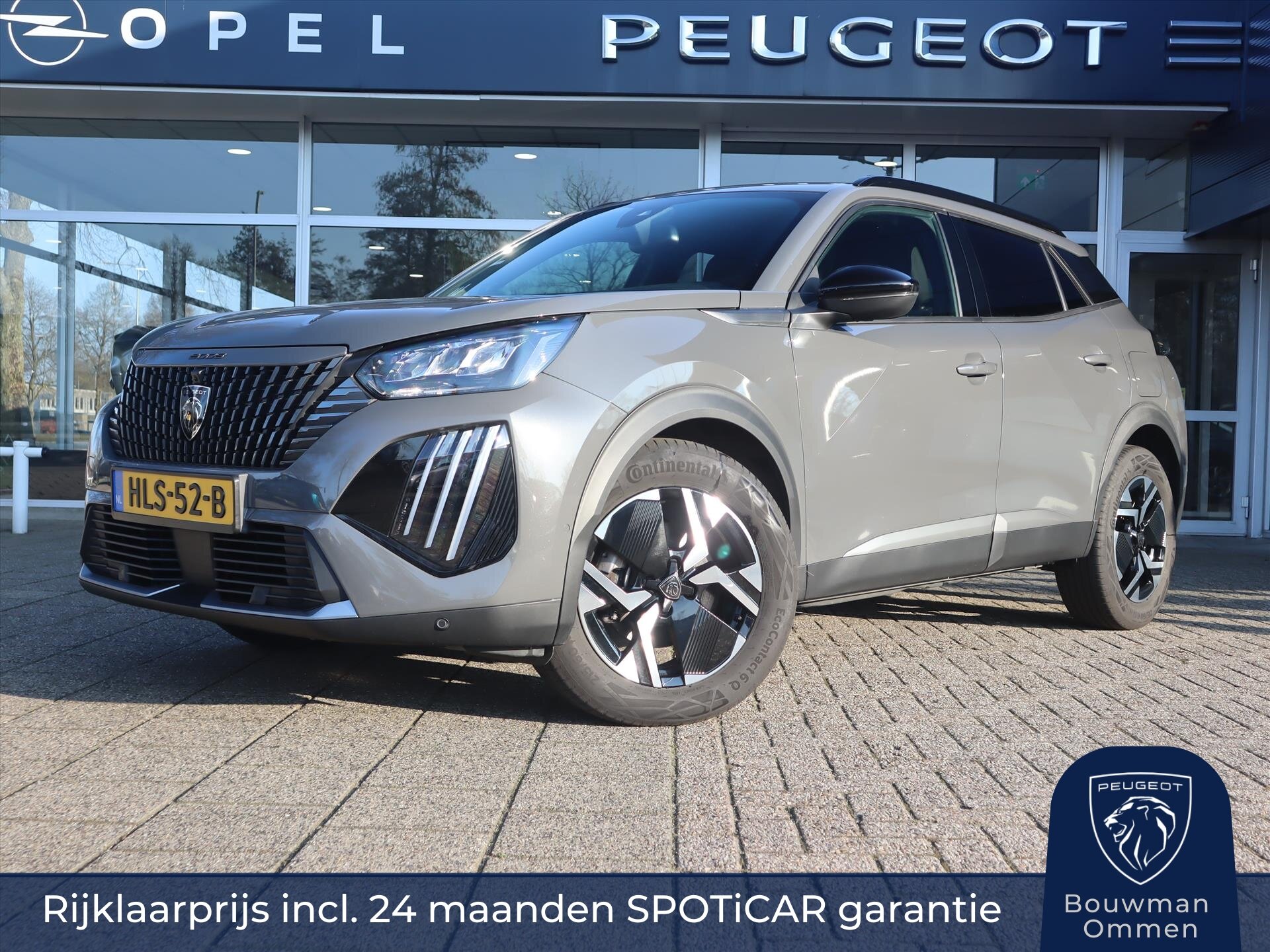 Peugeot 2008 SUV Allure Mild Hybride 145PK e-DCS6 Automaat, Rijklaarprijs, Navigatie 360° Camera Adaptieve Cruise Control DAB+ LED