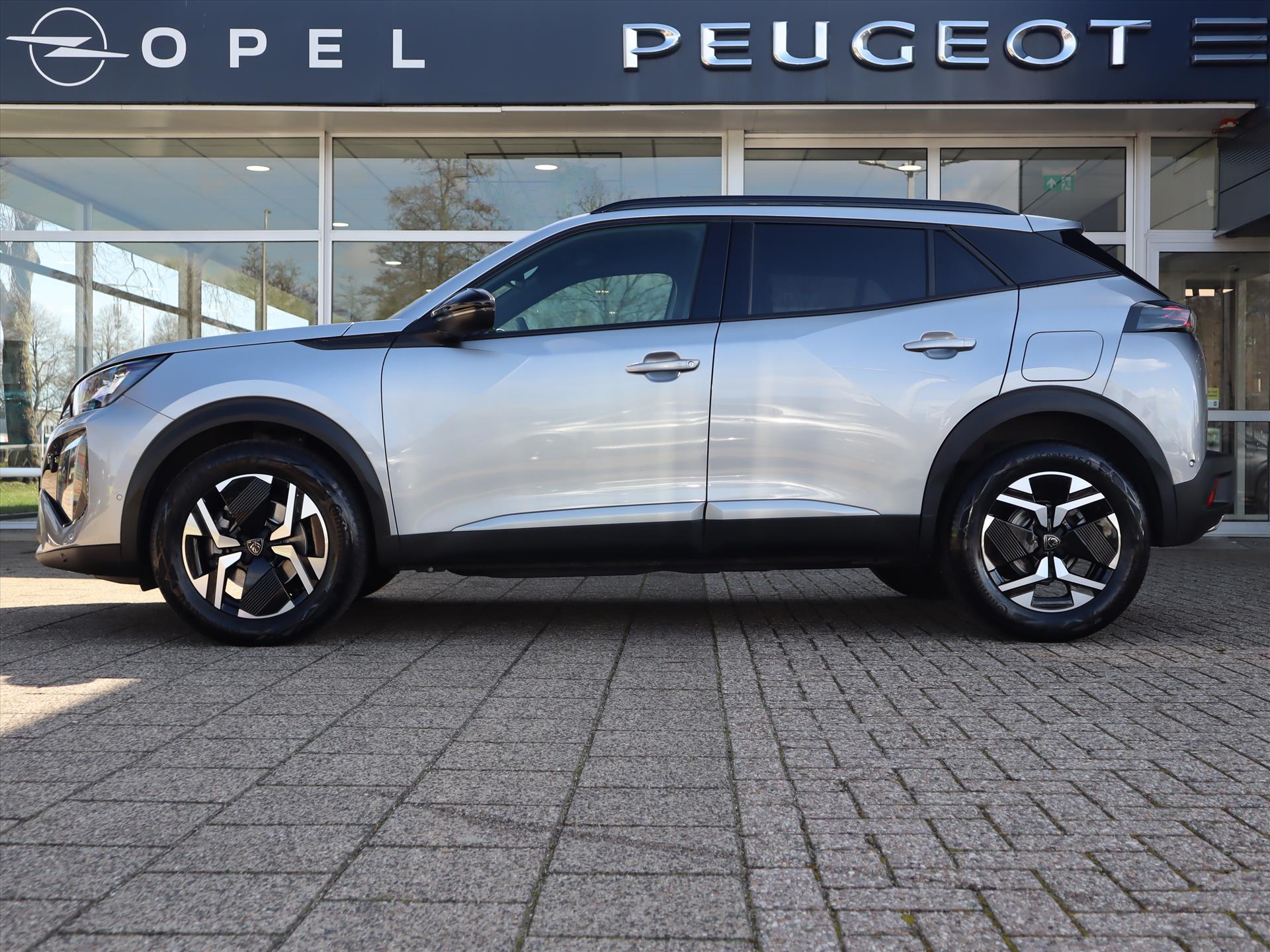 Peugeot 2008 SUV Allure Mild Hybride 145PK e-DCS6 Automaat, Rijklaarprijs, Navigatie 360° Camera Adaptieve Cruise Control DAB+ LED - Afbeelding 2