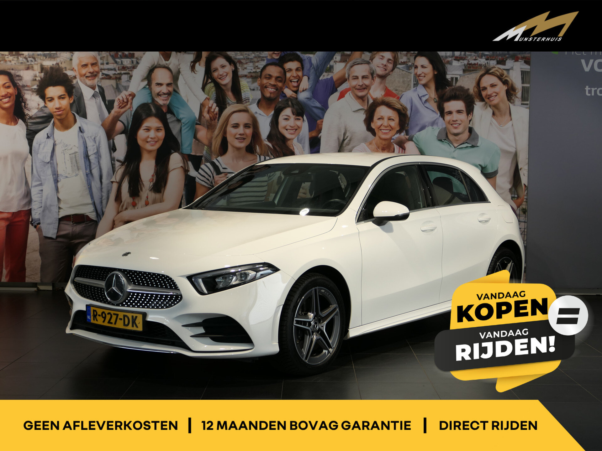 Mercedes-Benz A-Klasse 250 e AMG Line - Occasion Lease vanaf €519 p/m -