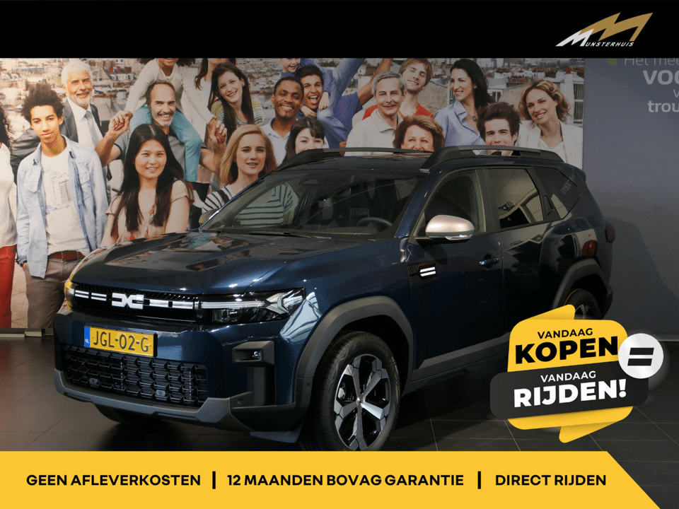 Dacia Bigster 1.8 Hybrid 155 Journey *NIEUW* - Occasion Lease vanaf €589 p/m - - Afbeelding 1
