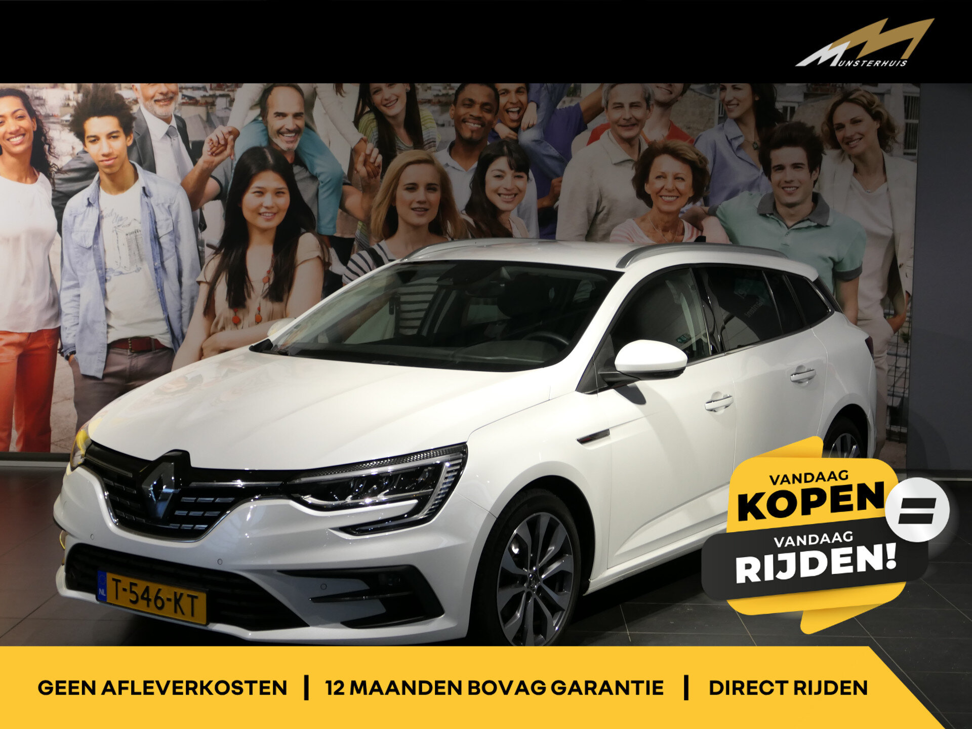 Renault Mégane Estate 1.3 TCe 140 Techno - Occasion Lease vanaf €444 p/m -