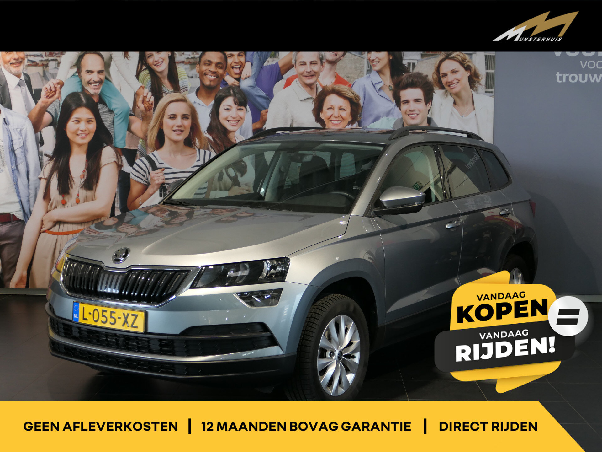 Škoda Karoq 1.0 TSI Business Edition - Occasion Lease vanaf €554 p/m -