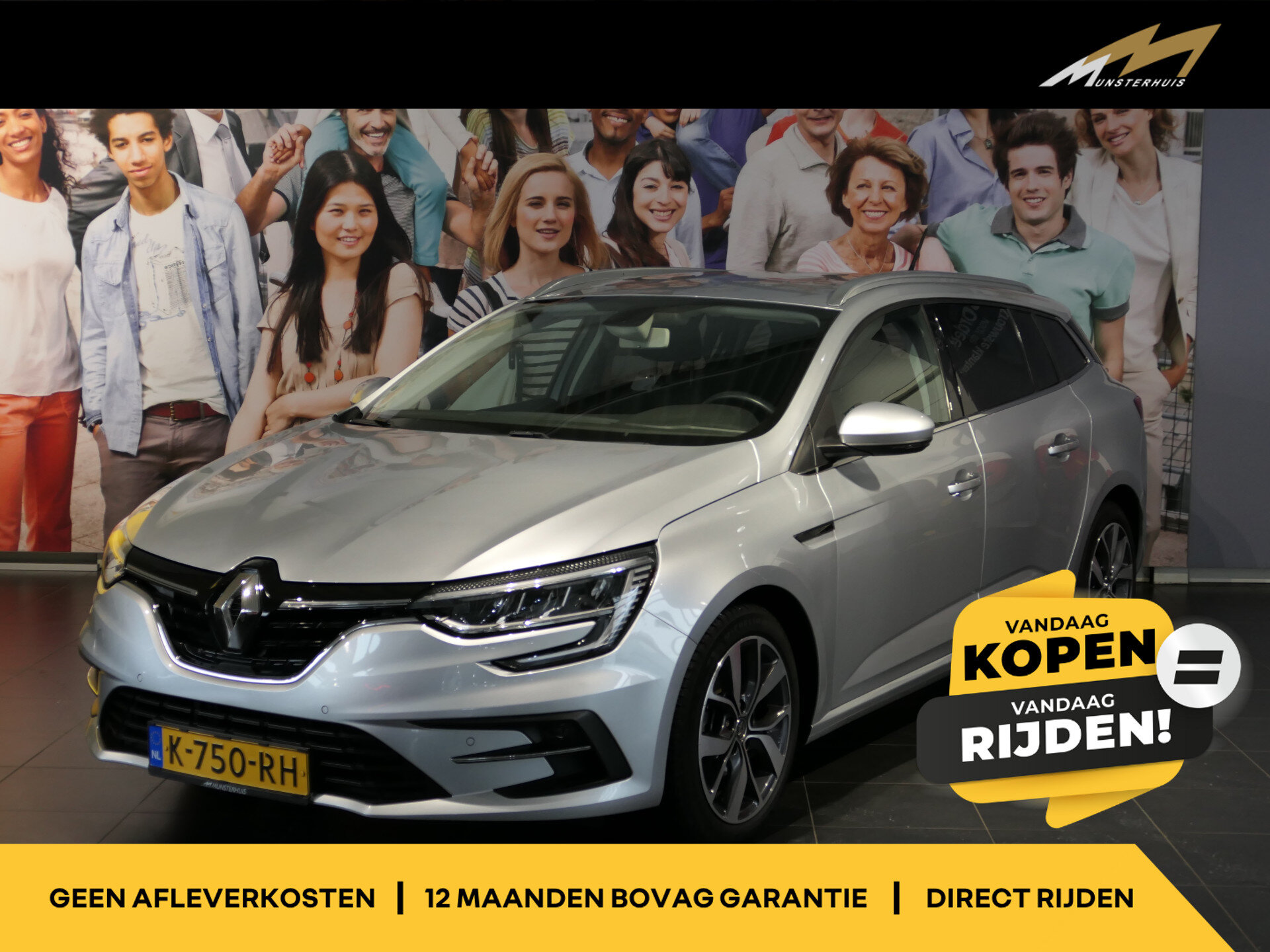 Renault Mégane Estate 1.3 TCe Business Zen - Occasion Lease vanaf €454 p/m -