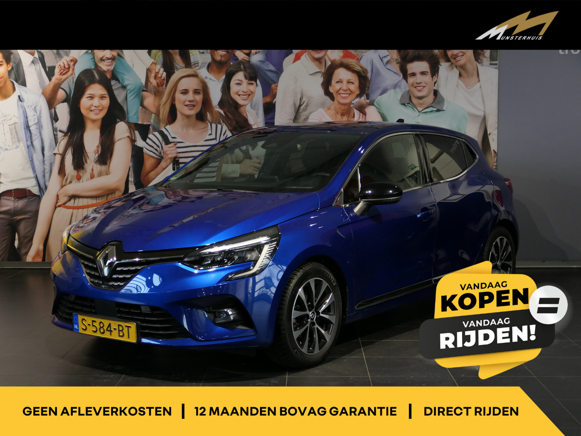 Renault Clio 1.0 TCe 90 Techno - Occasion Lease vanaf €354 p/m -