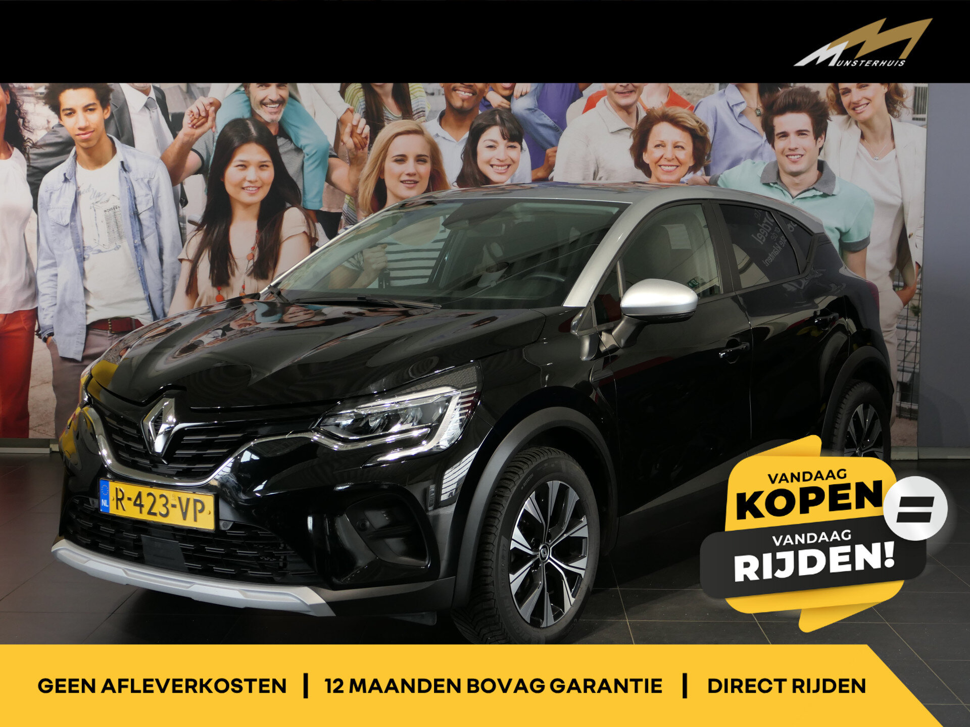 Renault Captur 1.0 TCe 90 evolution - Occasion Lease vanaf €404 p/m -