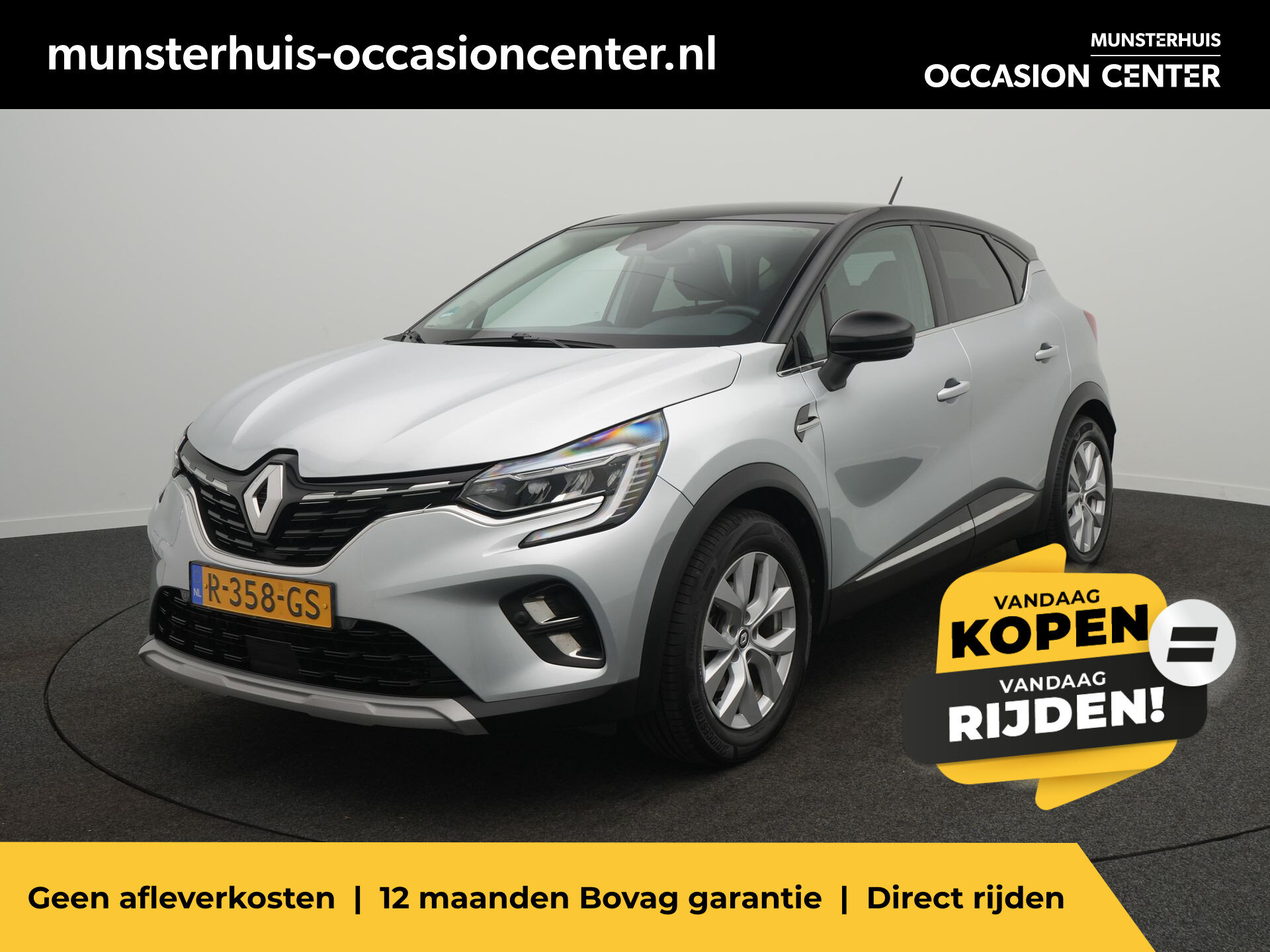 Renault Captur 1.6 E-Tech Full Hybrid 145 Intens - Occasion Lease vanaf €519 p/m