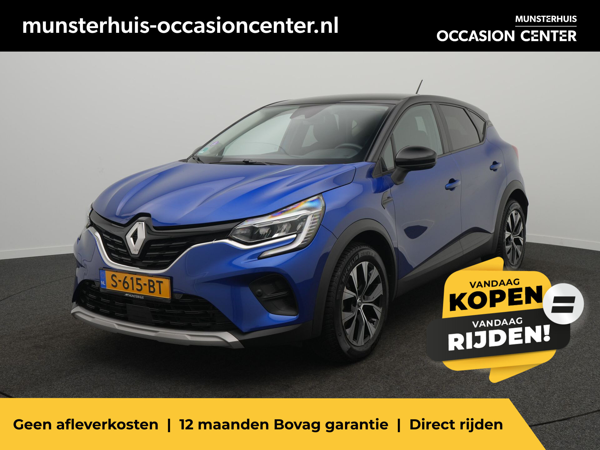 Renault Captur TCe 90 Evolution - Occasion Lease vanaf €399 p/m