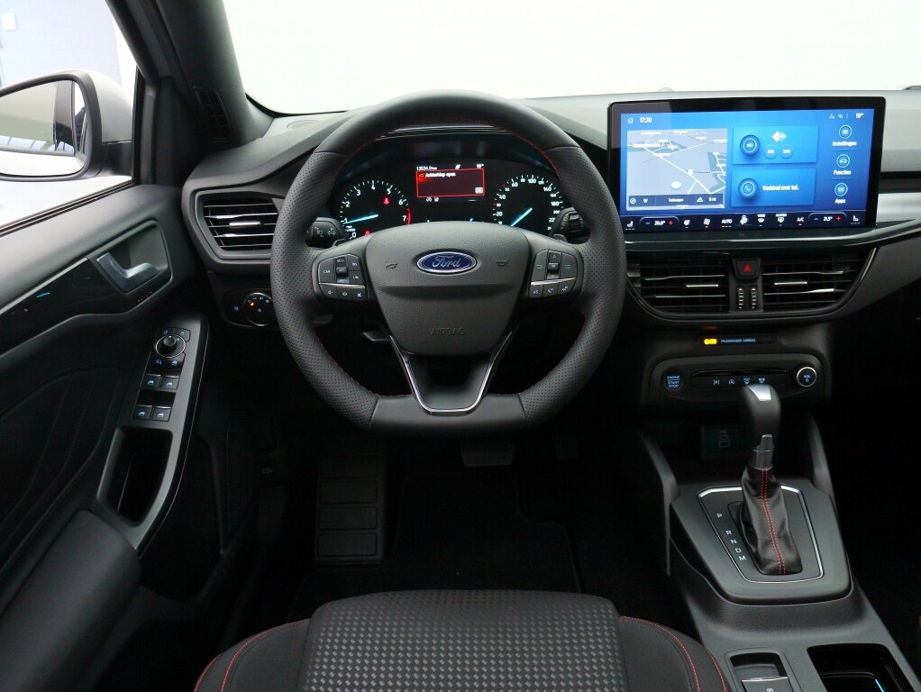 Ford Focus Wagon 1.0 EcoBoost Hybrid ST Line X | Navi | Trekhaak | Panodak | All- - Afbeelding 3