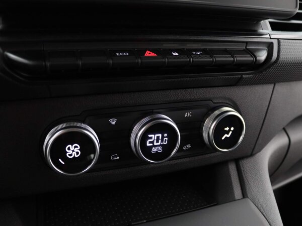 Electronisch geregelde bi-zone airconditioning