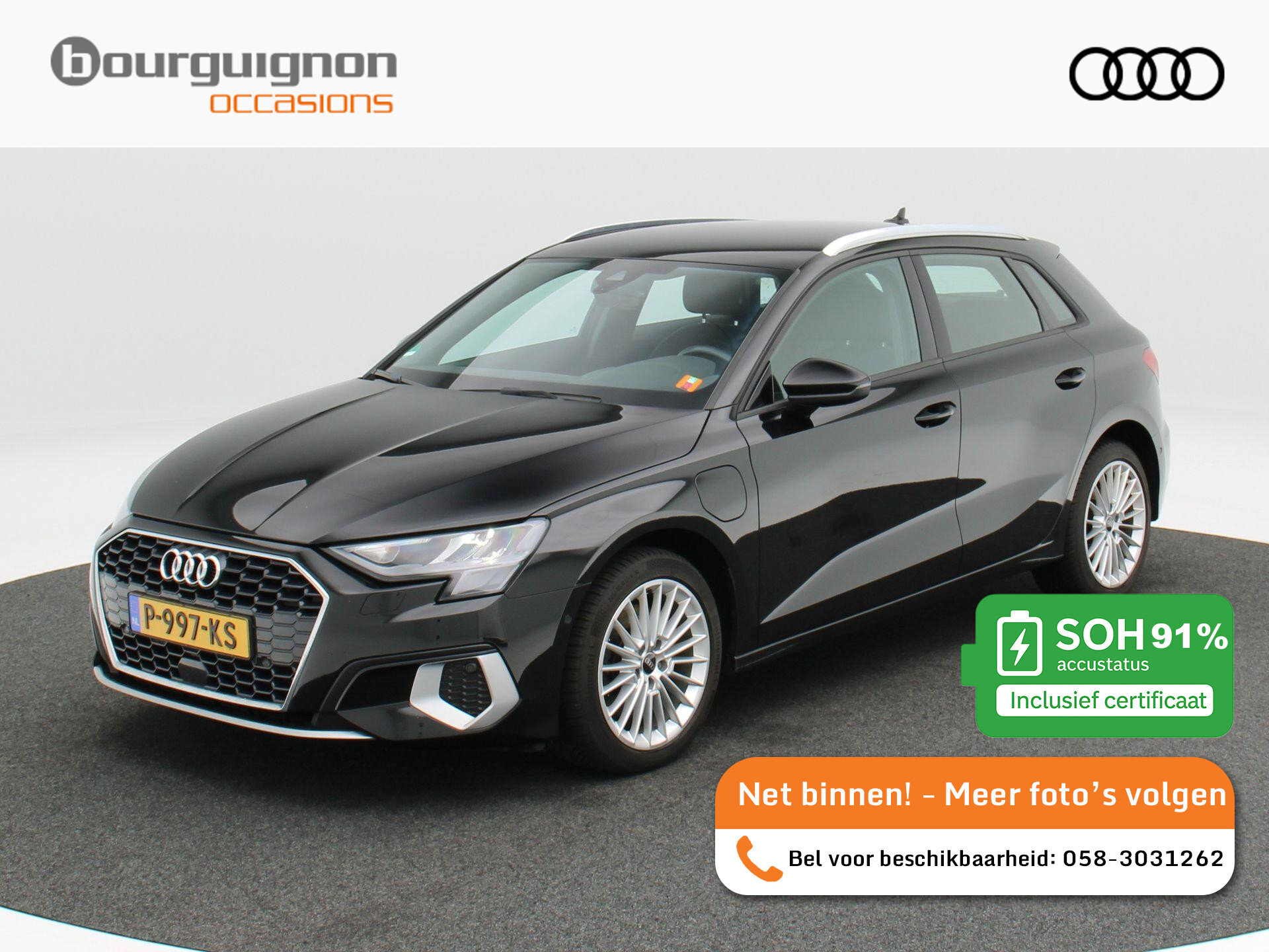 Audi A3 Sportback 40 TFSi e 204 Pk Advanced edition