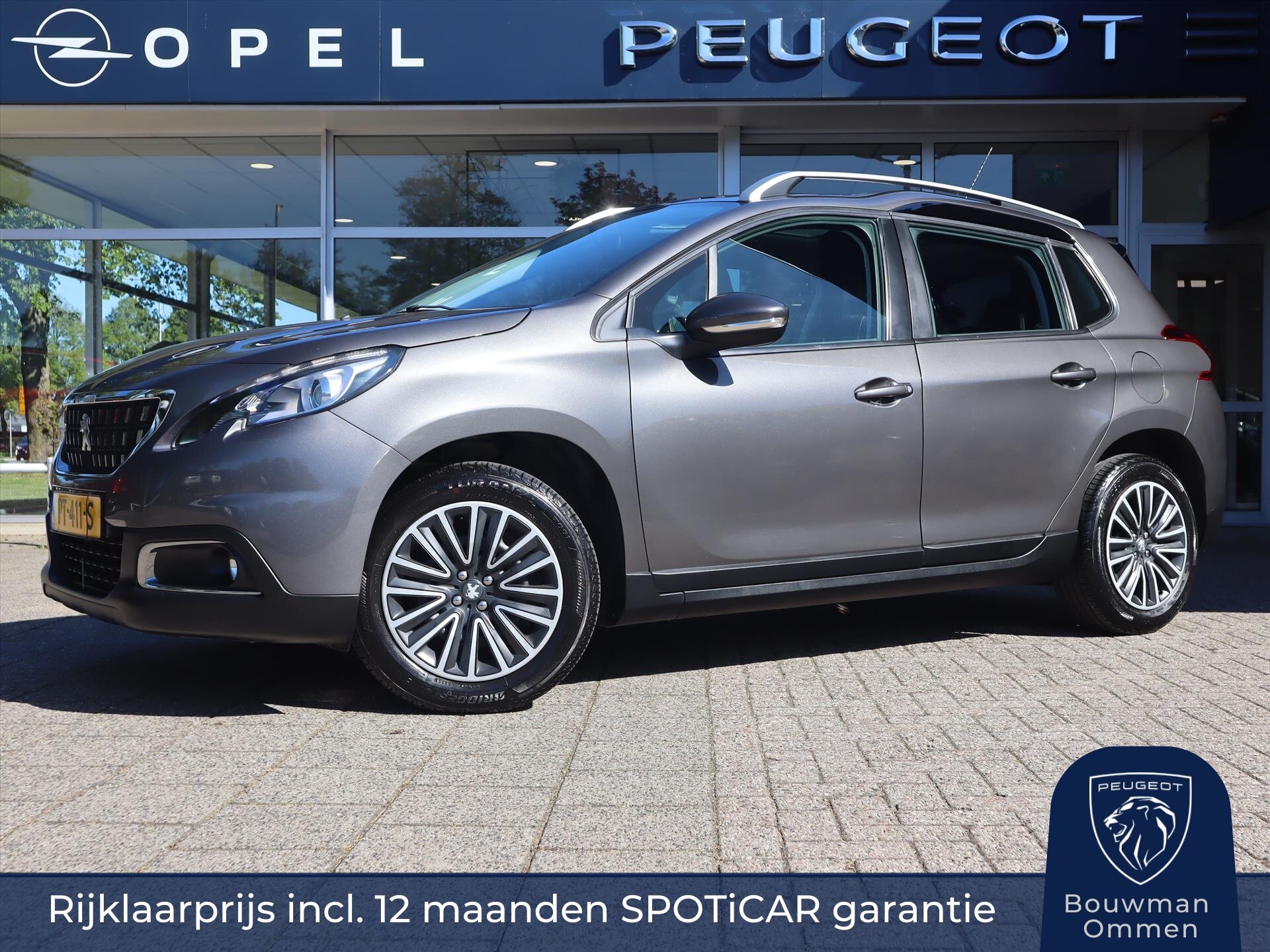 Peugeot 2008 SUV Active PureTech 110pk S&S EAT6 automaat, Rijklaarprijs, Navigatie Panoramadak Trekhaak