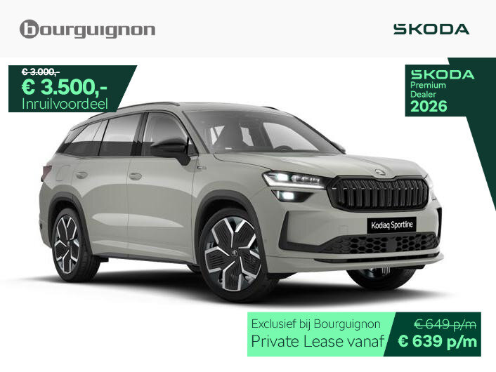 Škoda Kodiaq Sportline Business 1.5 TSI PHEV 204 PK - Afbeelding 1