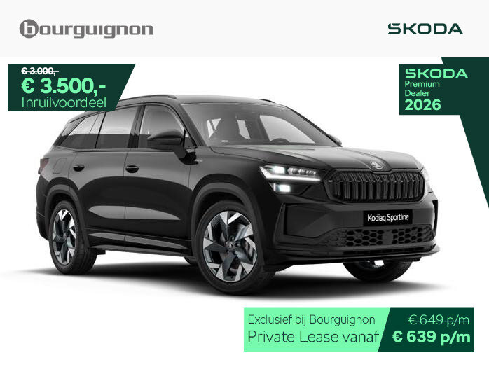 Škoda Kodiaq Sportline Business 1.5 TSI PHEV 204 PK