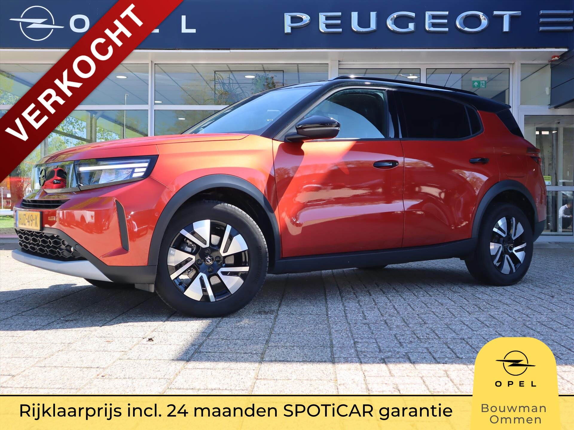 Opel Frontera EV GS 44kWh 113PK Automaat, Rijklaarprijs Navigatie Stuurverwarming Stoelverwarming Camera DAB+ Lichtmetalen wielen