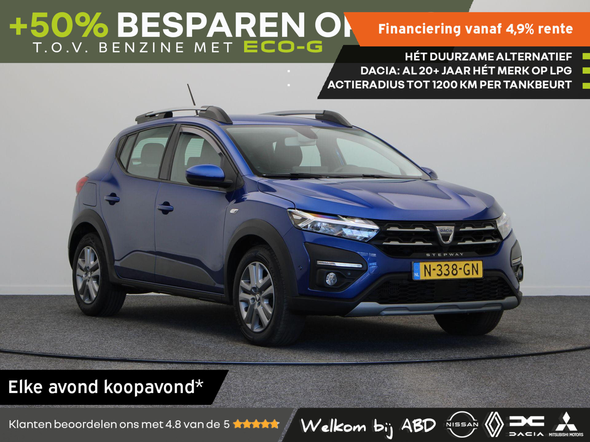 Dacia Sandero Stepway TCe 100pk Bi-Fuel Comfort