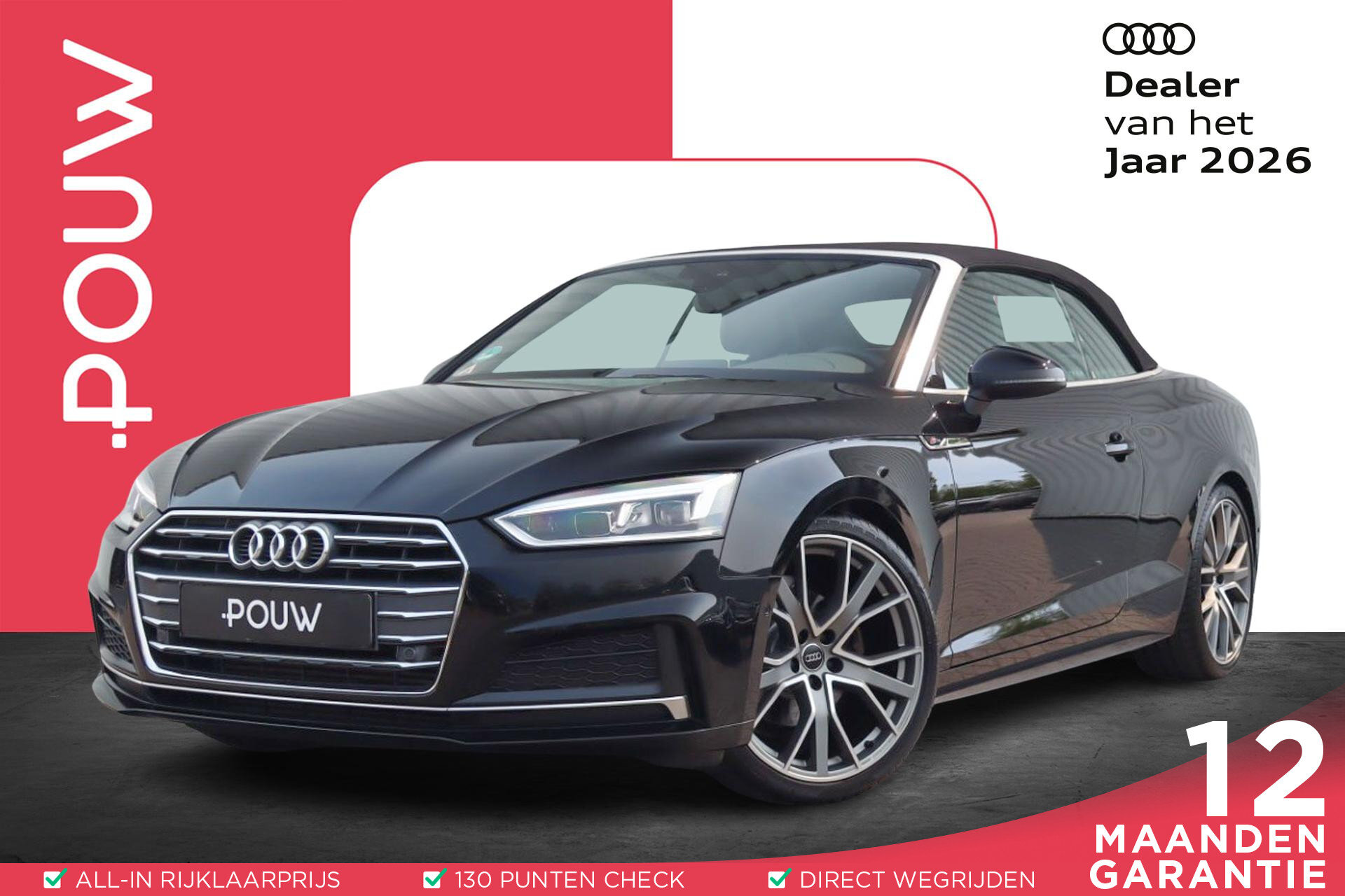 Audi A5 Cabriolet 40 TFSI 190pk Design Pro Line Plus
