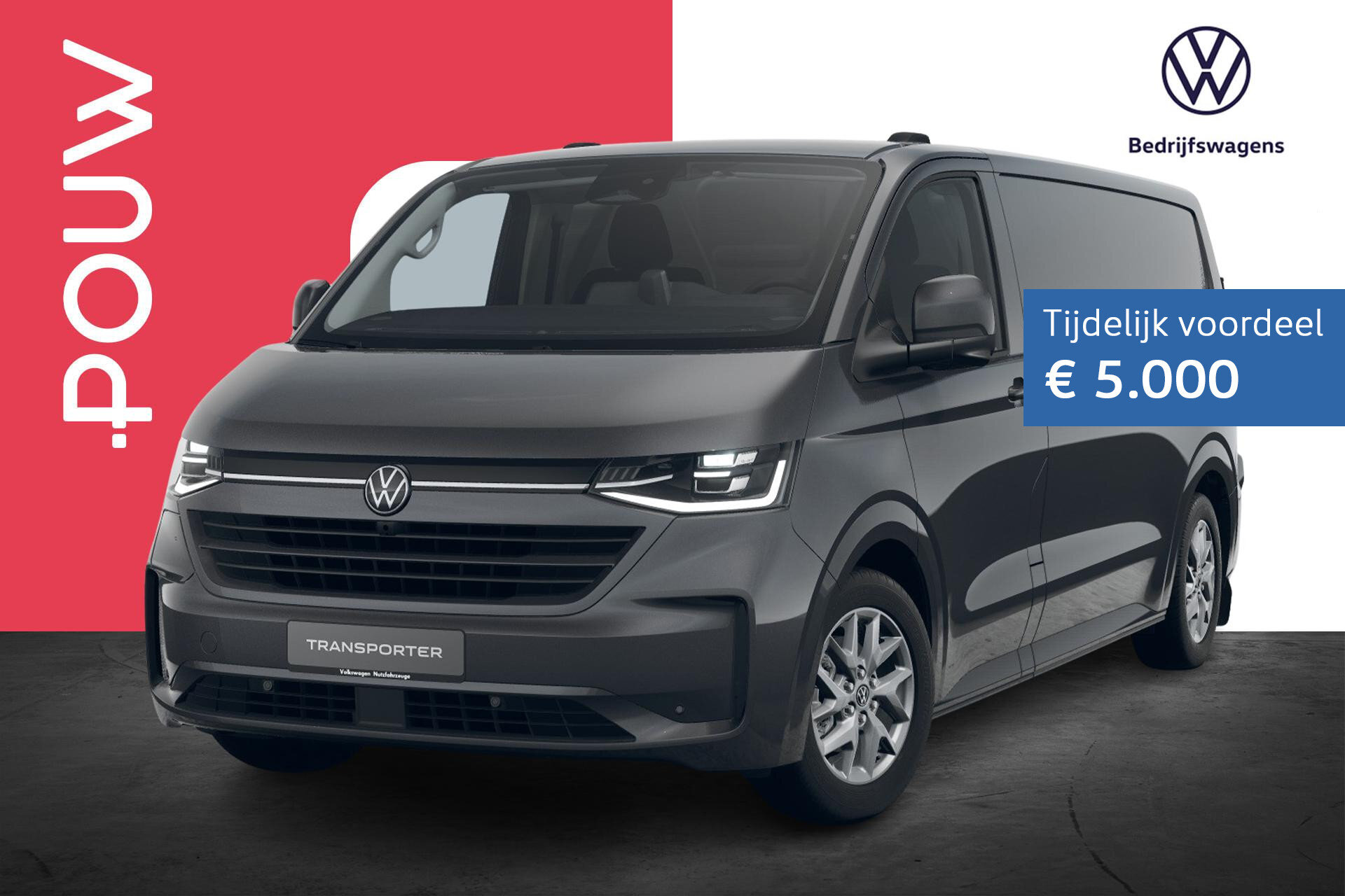 Volkswagen Transporter 2.5 eHybrid 233pk AUT L2H1 30 Bulli