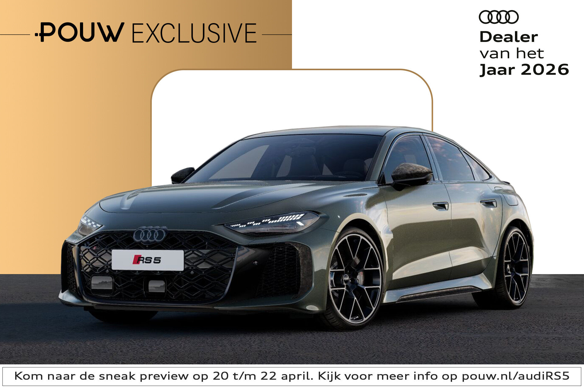 Audi RS 5 Limousine 2.9 e-hybrid 639pk quattro