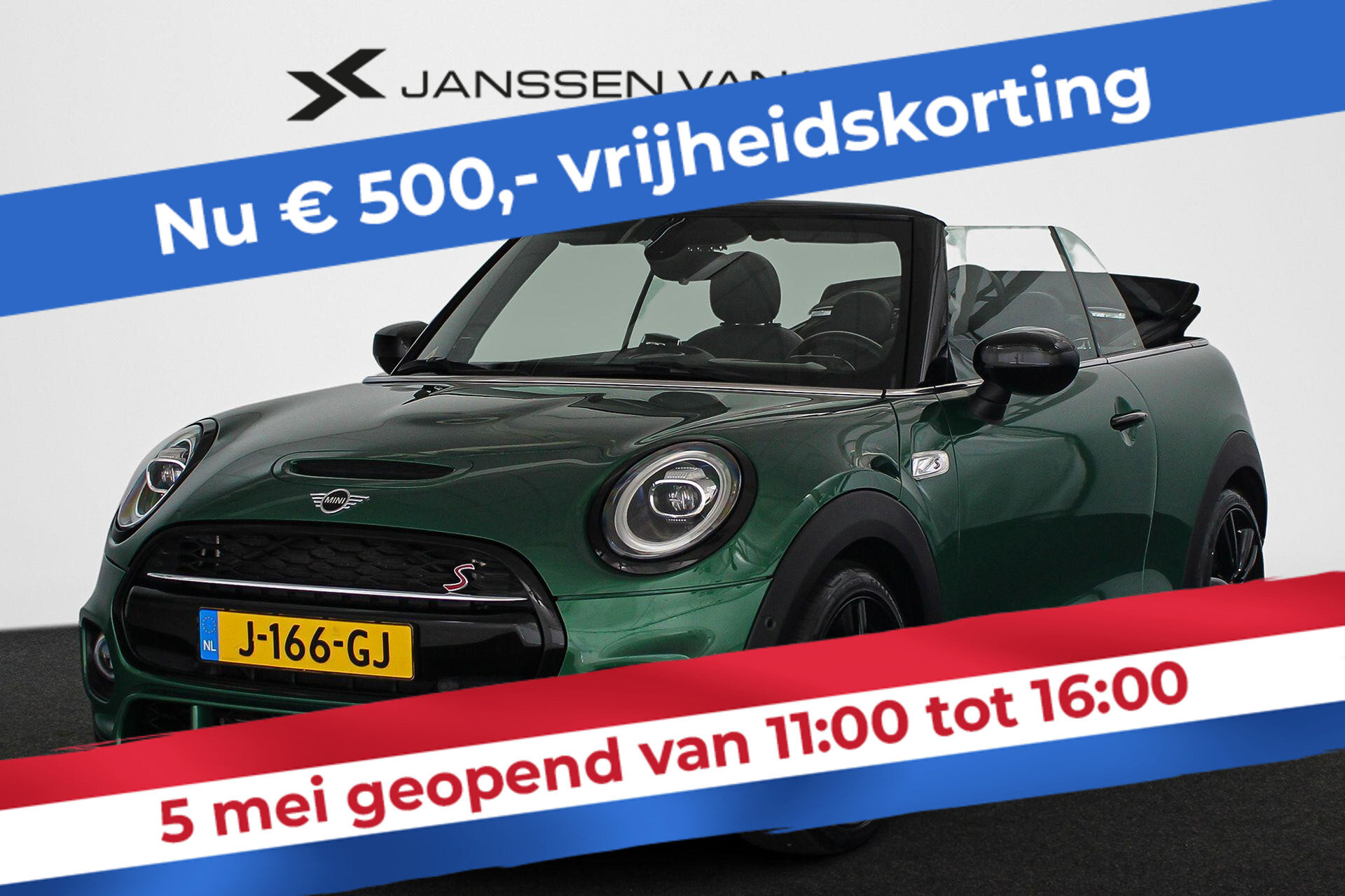 MINI Cooper S Cabrio 2.0 Sidewalk Edition - Afbeelding 1