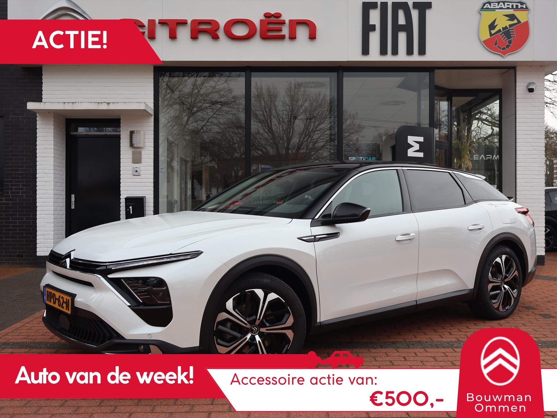 Citroën C5 X *Auto van de Week!* Plug-In Hybrid 225PK e-EAT8 Automaat Max, Rijklaarprijs | HiFi pakket | Adaptieve Cruise Control | Massagefunctie | Stoelvent