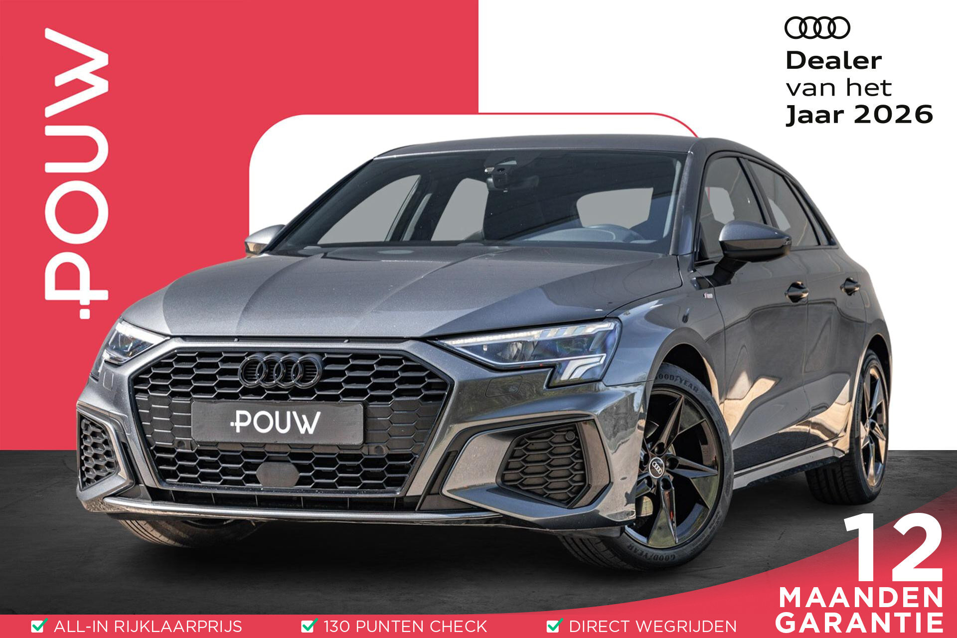 Audi A3 Sportback 30 TFSI 110pk S-tronic S Edition