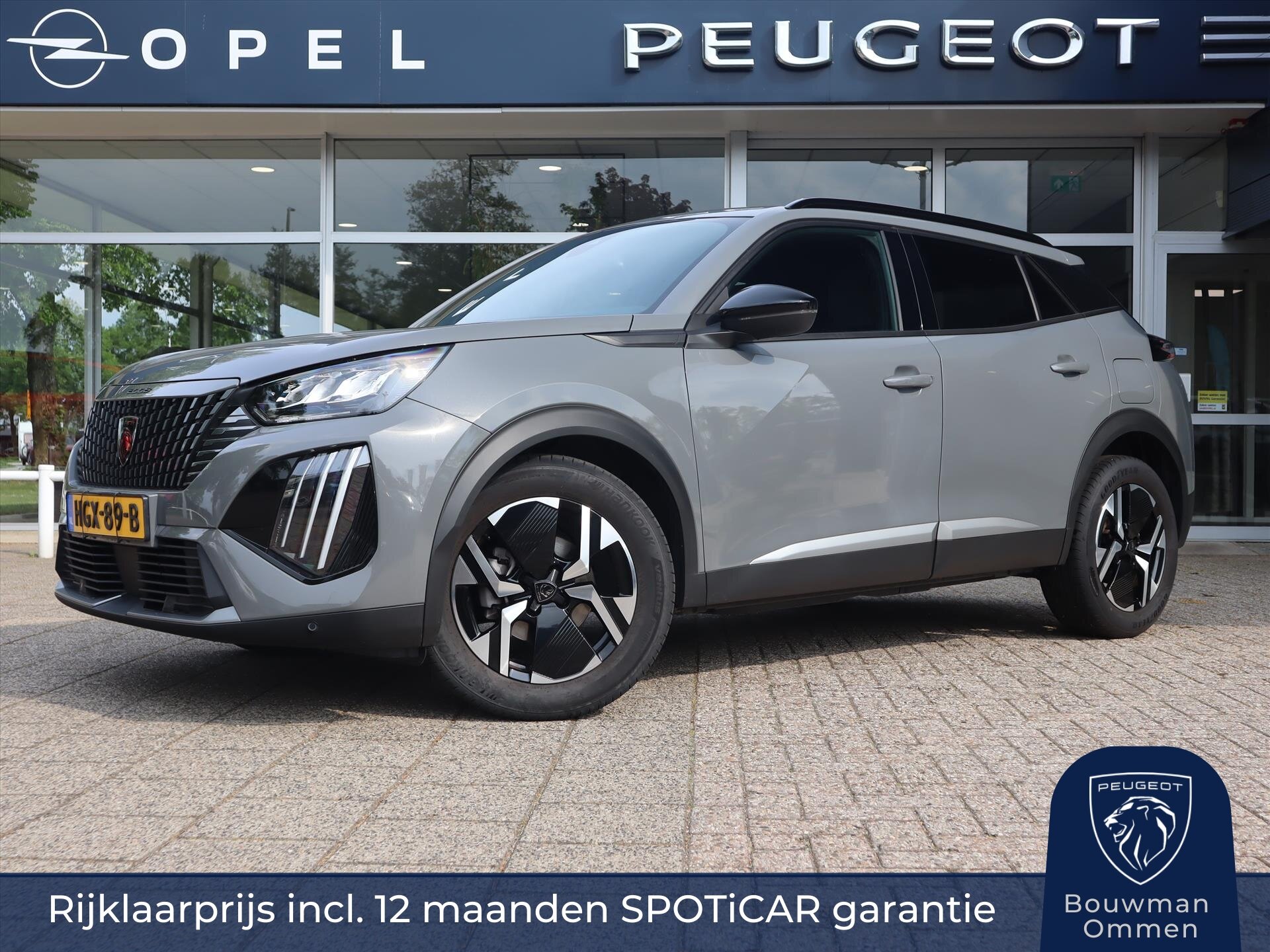 Peugeot 2008 SUV Allure PureTech 100pk H6, Rijklaarprijs, Navigatie Keyless Entry Sensoren voor en achter