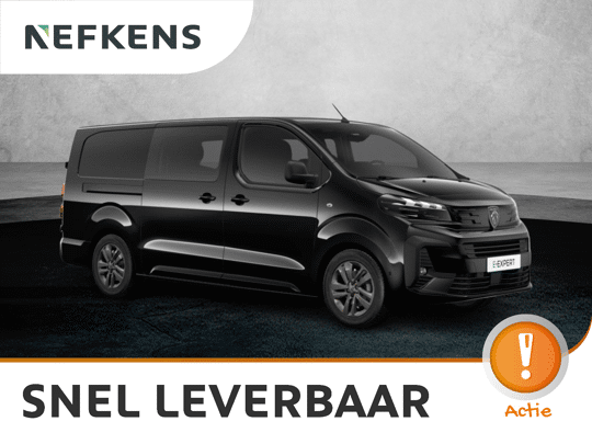 Peugeot Expert Standaard Dubbele Cabine - Elektrisch
