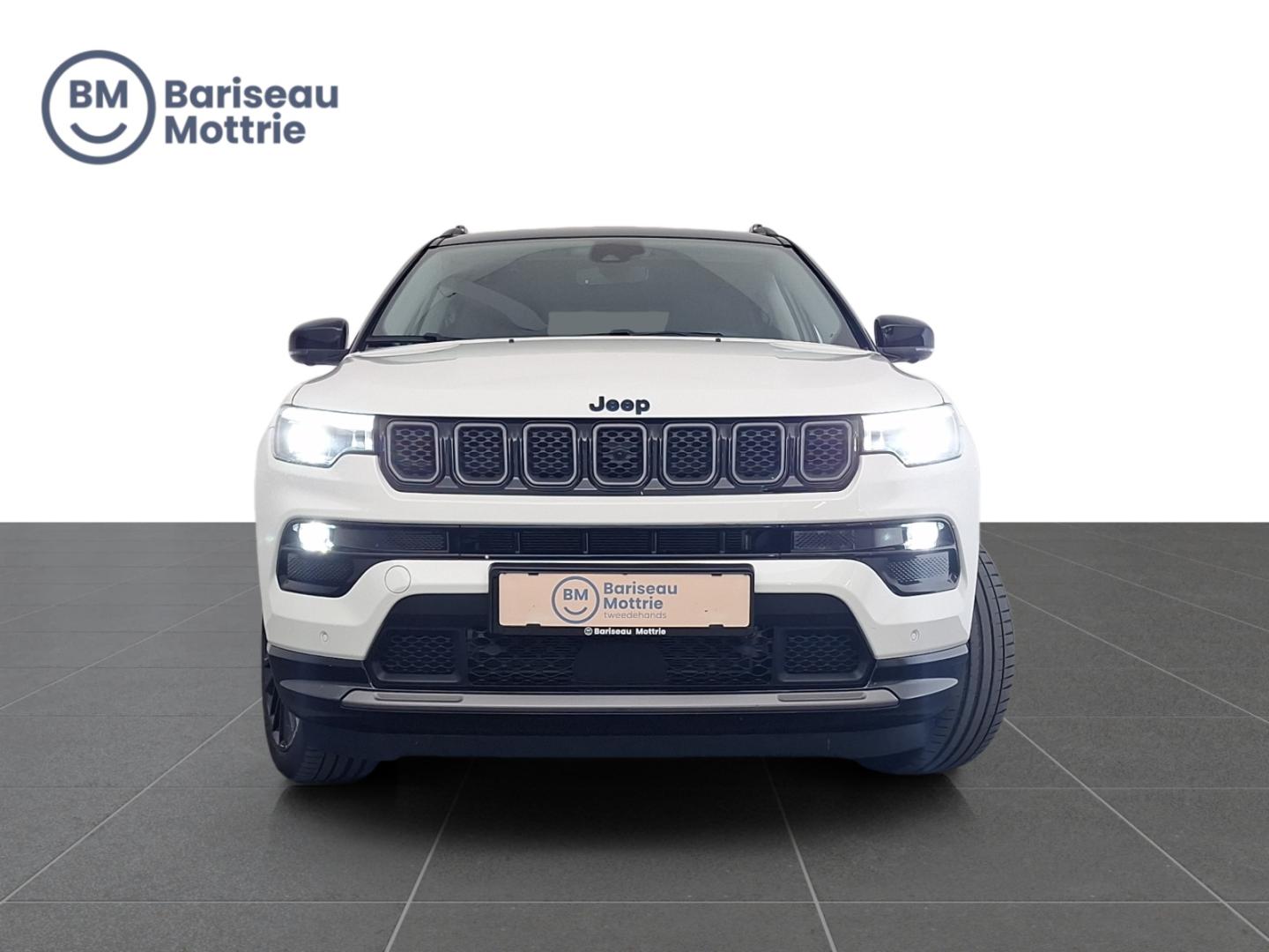 Jeep Compass Summit 4XE AUTOMAAT *TREKHAAK*FULL OPTION*PANO DAK*OPEN DAK*LEDER*ZETEL STUURVERWARMING*DAB*GPS*CARPLAY* - Image 2