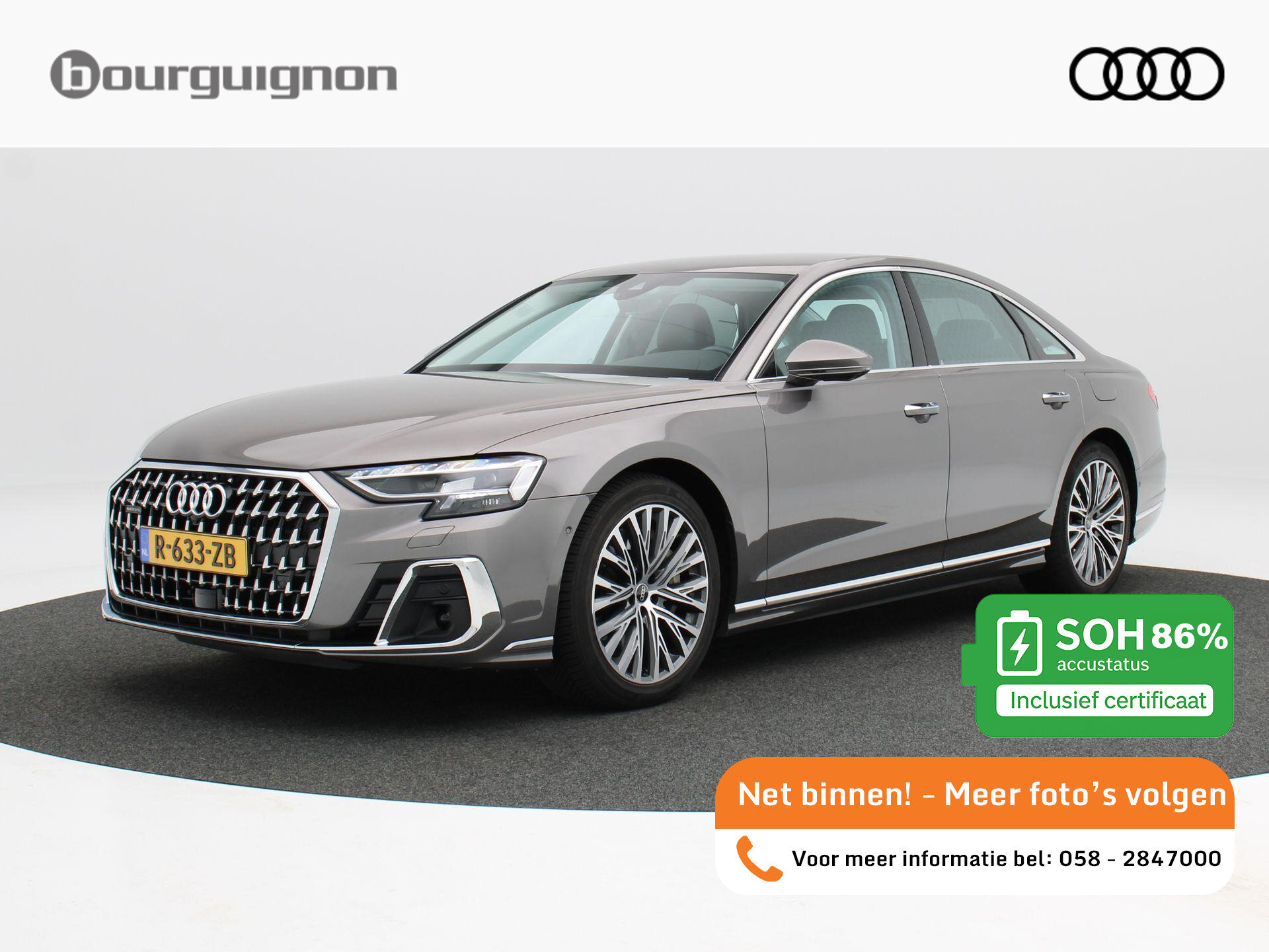 Audi A8 60 TFSi e quattro 463 Pk Automaat