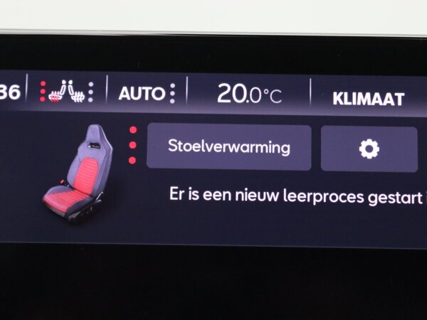 voorstoelen verwarmd