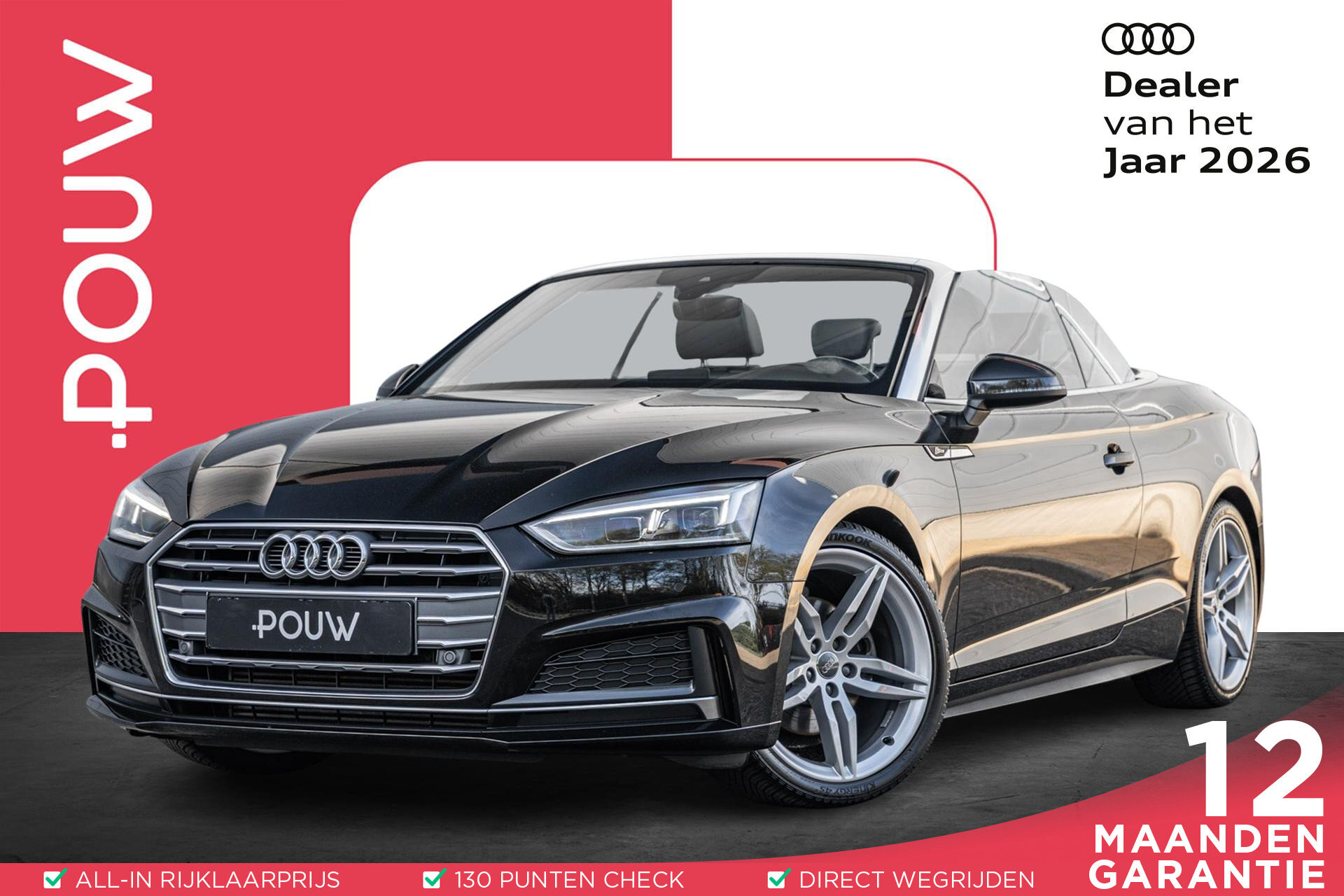 Audi A5 Cabriolet 2.0 TFSI 190pk S-tronic S Edition