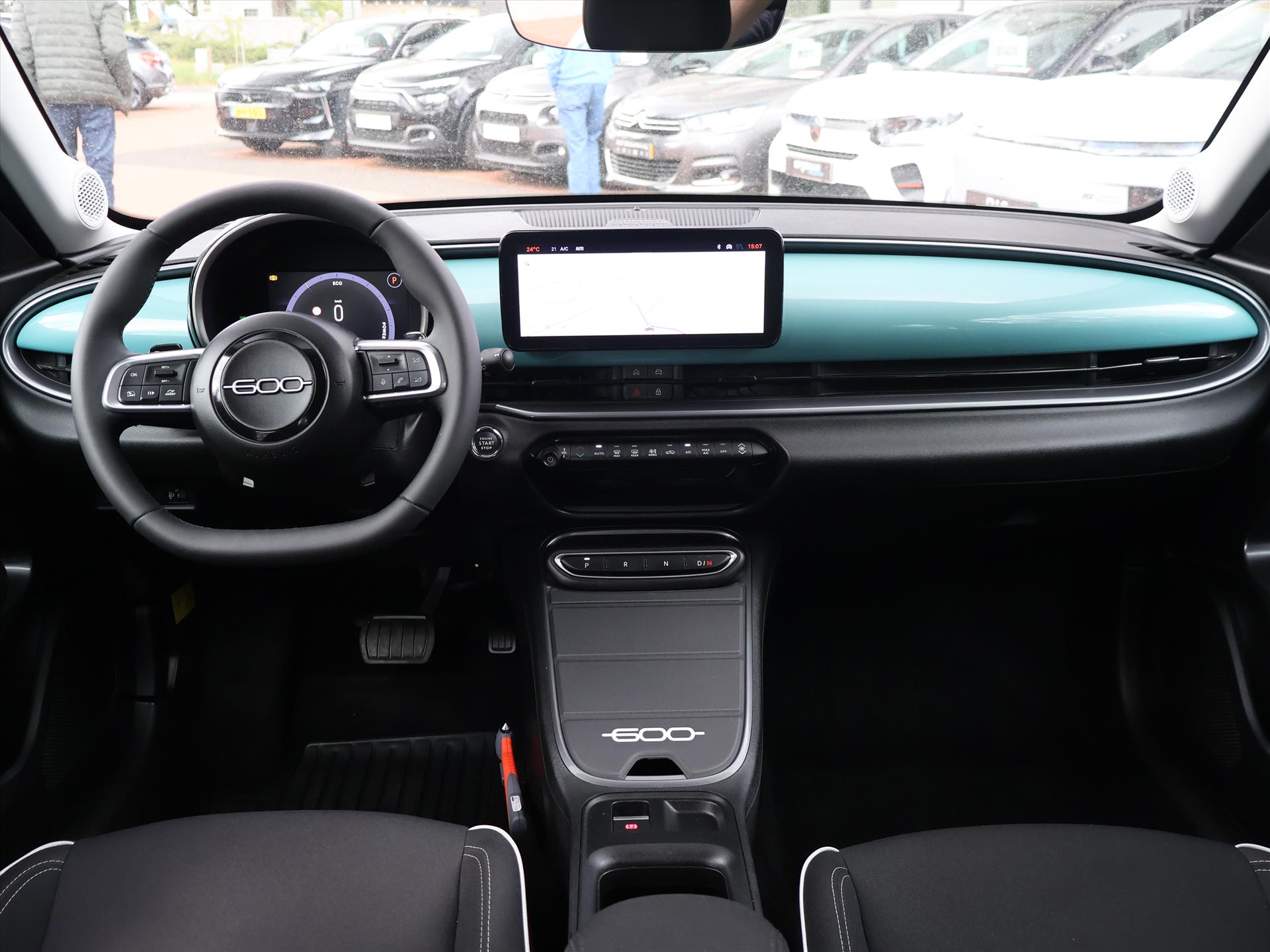 Fiat 600 Hybrid Turbo Charged 110PK Automaat Urban, Rijklaarprijs | Navigatie | Camera | Stoelverwarming - Afbeelding 5