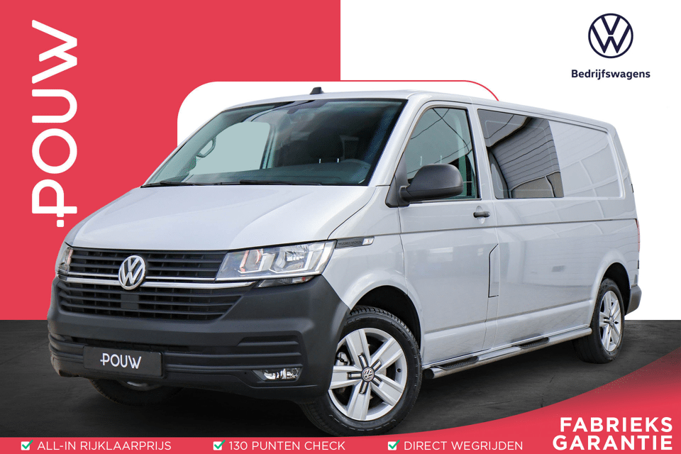 Volkswagen Transporter 2.0 TDI 110pk L2H1 DC 28 Comfortline - Afbeelding 1