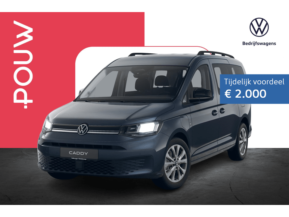 Volkswagen Caddy Kombi Maxi 1.5 TSI 150pk Hybride Life - Afbeelding 1