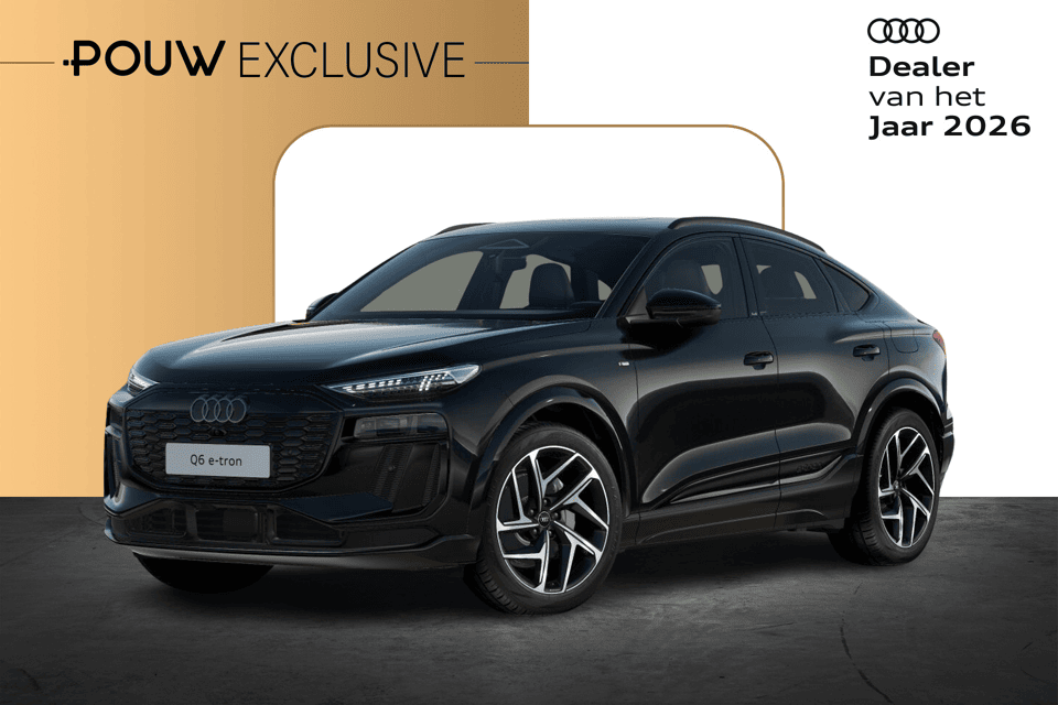 Audi Q6 Sportback e-tron 306pk S Edition Performance 100 kWh - Afbeelding 1