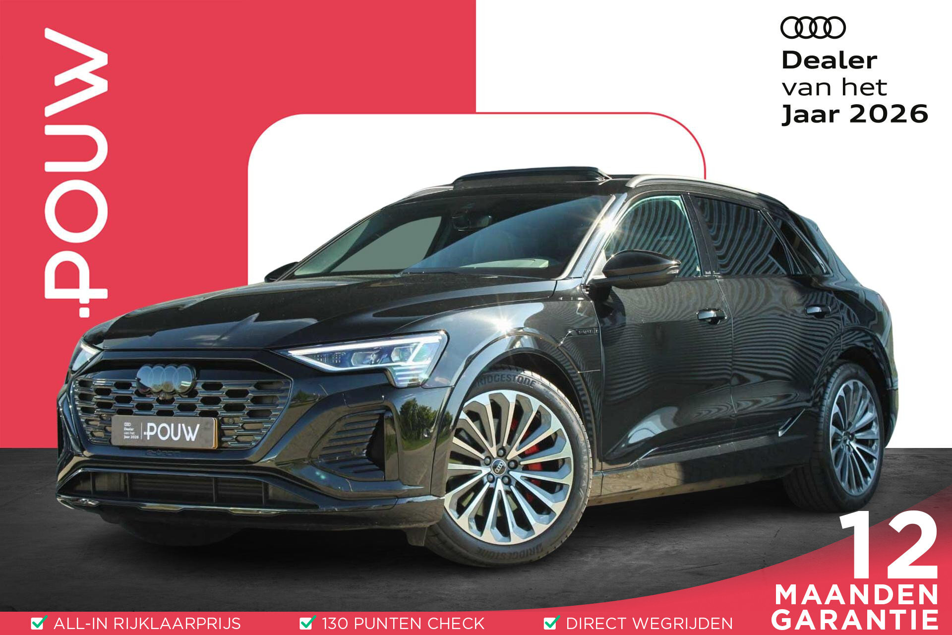 Audi Q8 e-tron 50 340pk quattro S Edition 95 kWh