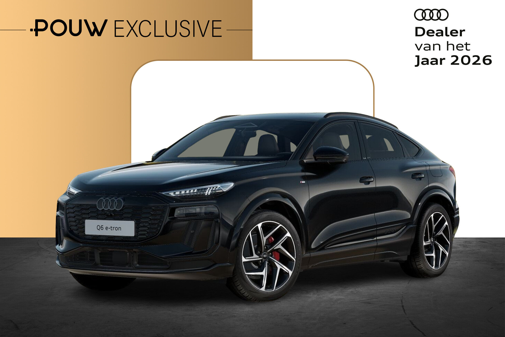 Audi Q6 Sportback e-tron 306pk S Edition Performance 100 kWh