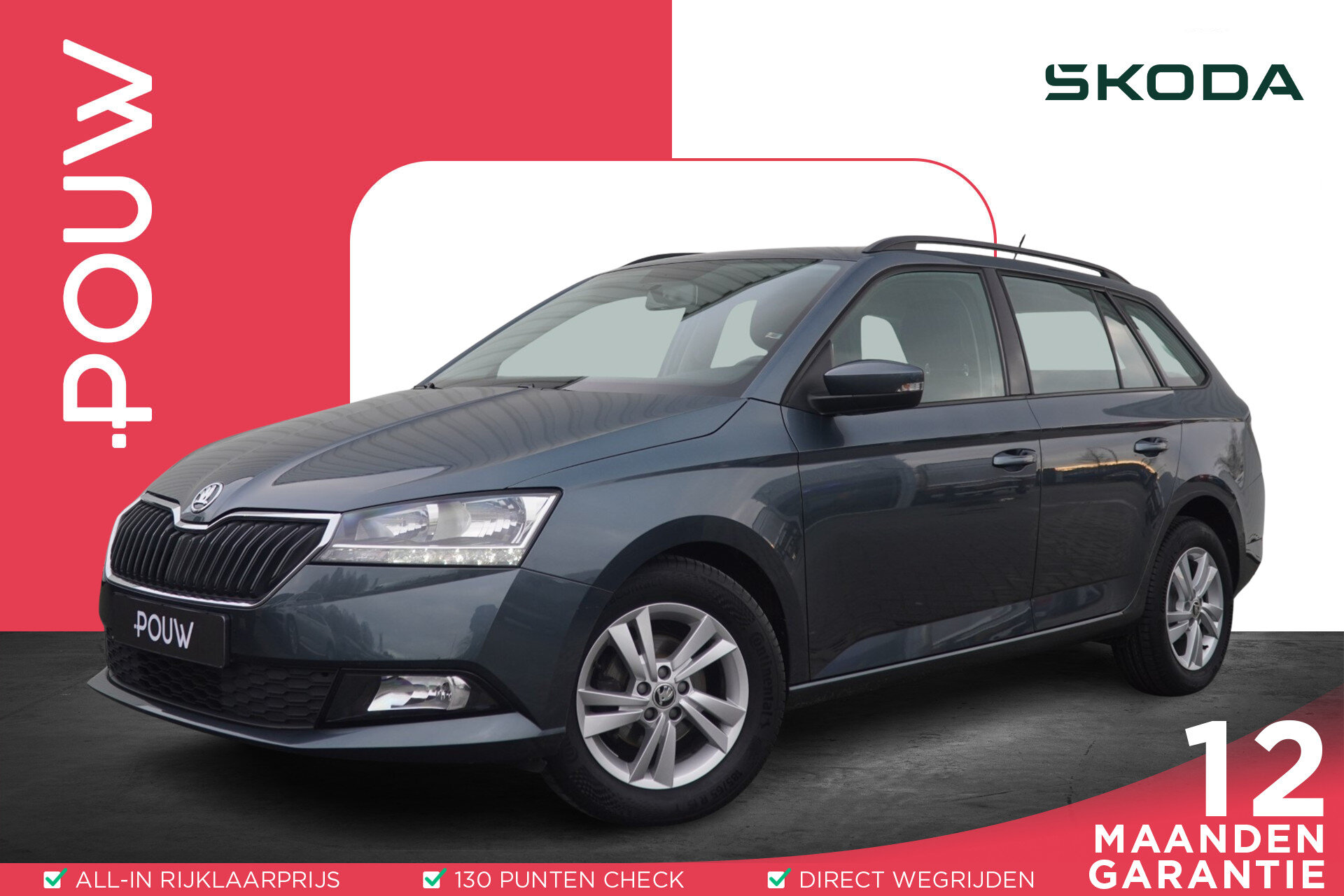 Škoda Fabia Combi 1.0 TSI 95pk Ambition - Afbeelding 1