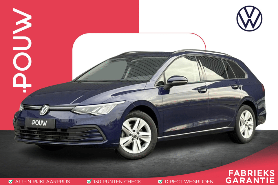 Volkswagen Golf Variant 1.0 eTSI 115pk DSG Life - Afbeelding 1