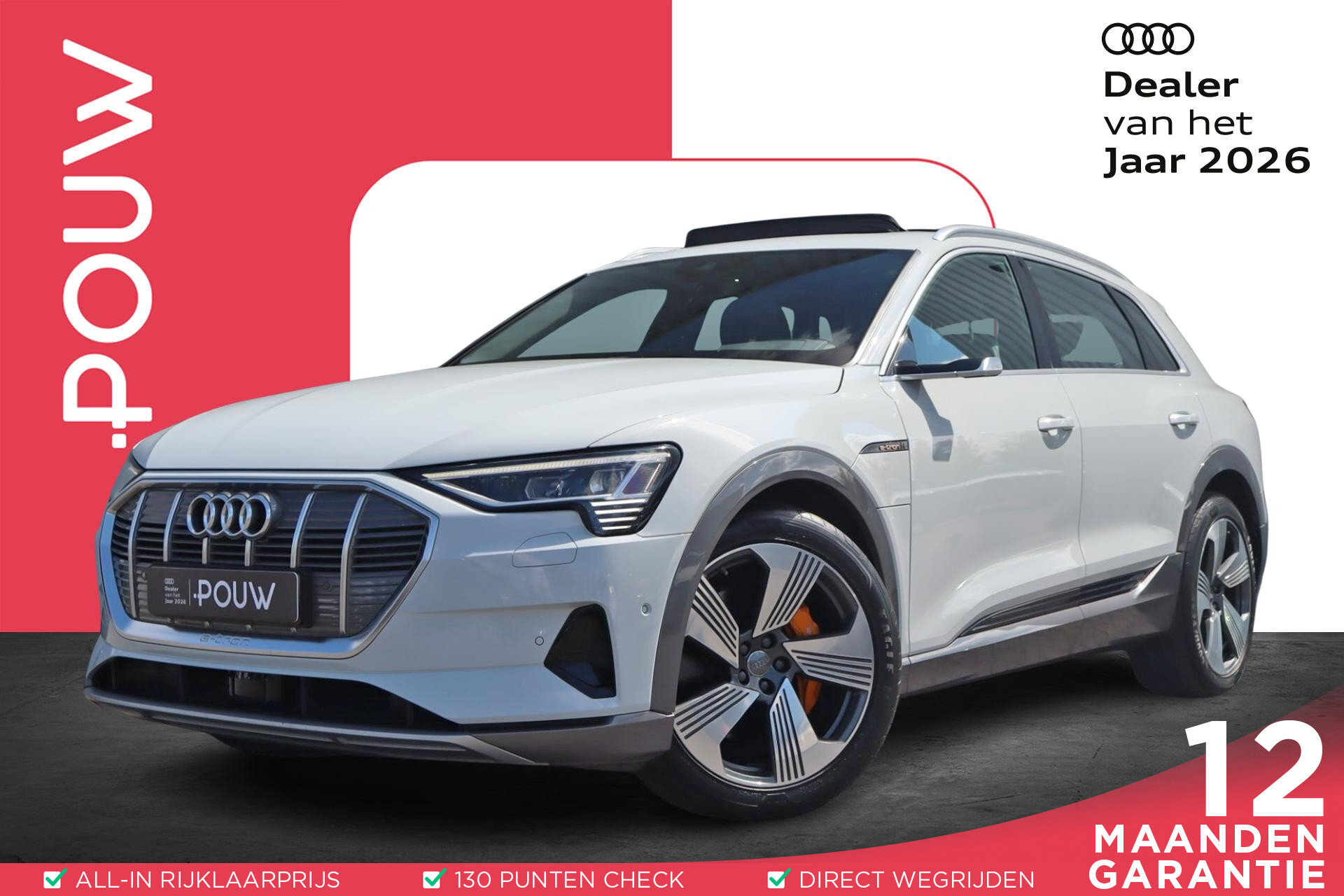 Audi e-tron 55 408pk quattro Advanced Pro Line Plus 95 kWh