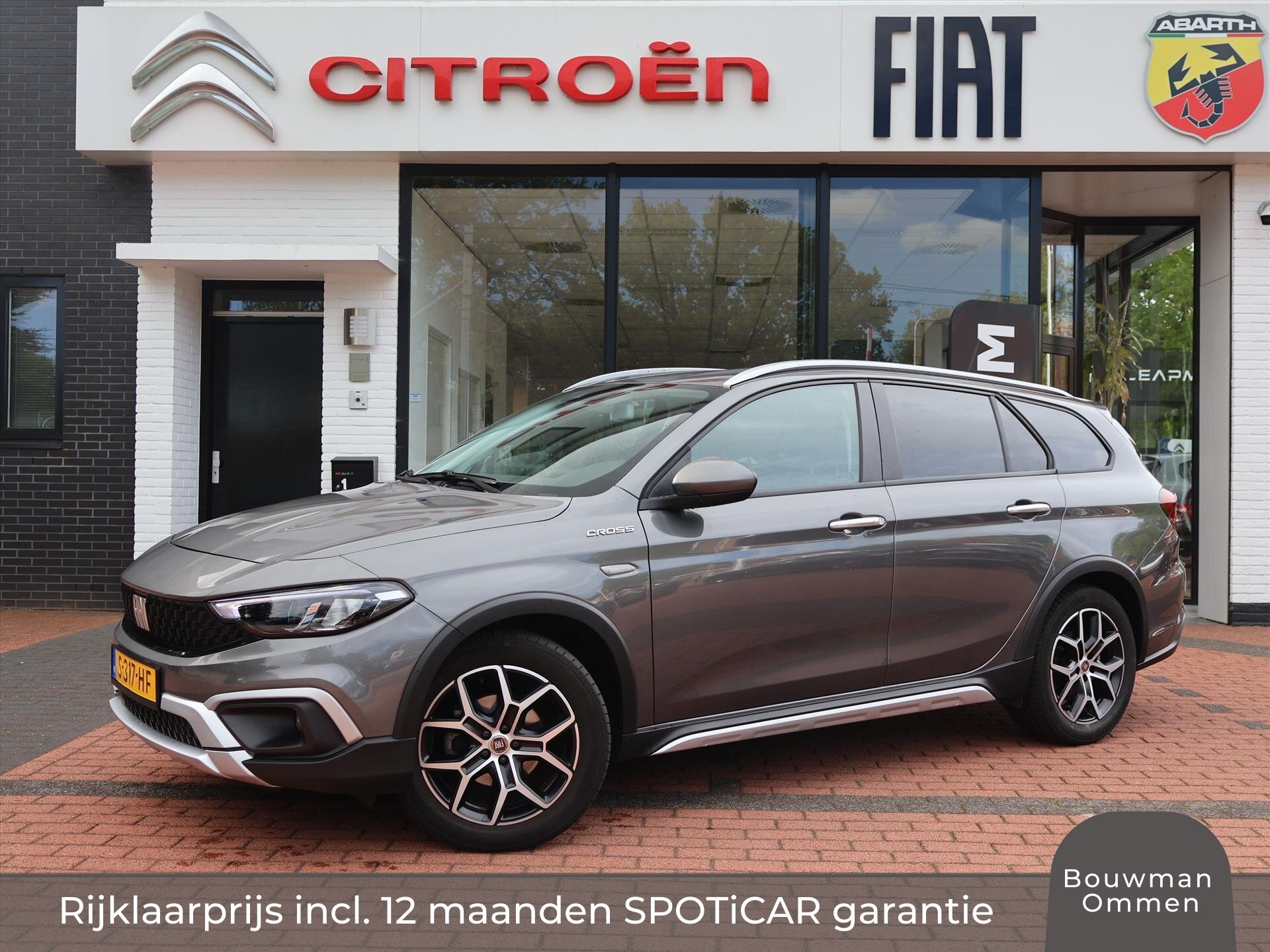 Fiat Tipo Cross New Stationwagon 1.5 Hybrid 130PK DCT-7 Automaat Cross, Rijklaarprijs | Navigatie | Trekhaak afn. | Camera | DAB+