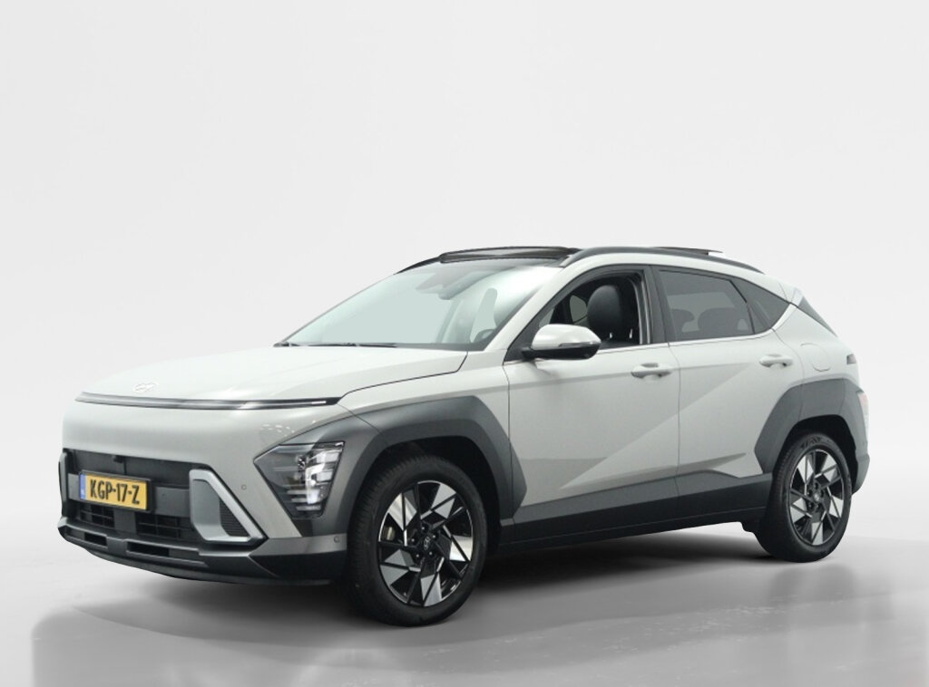 Hyundai Kona 1.6 GDI HEV Premium Sky | Leder | 360 Camera | Navigatie | stoel