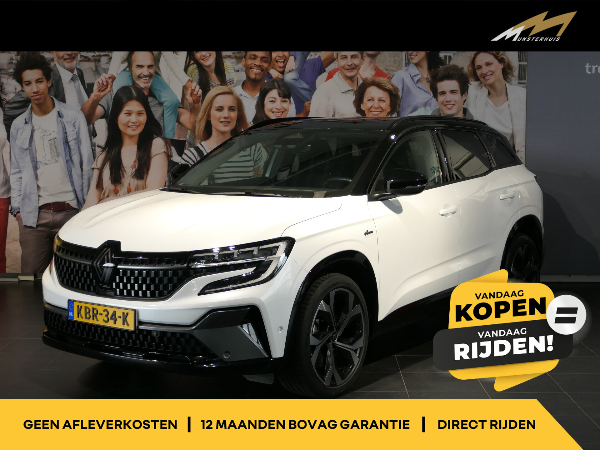 Renault Austral 1.2 E-Tech full hybrid 200 techno esprit Alpine - Occasion Lease vanaf €584 p/m -