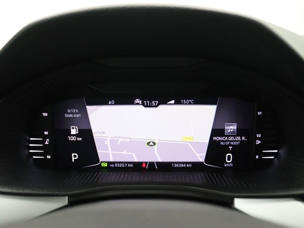 Virtual Cockpit met 10" kleurenscherm