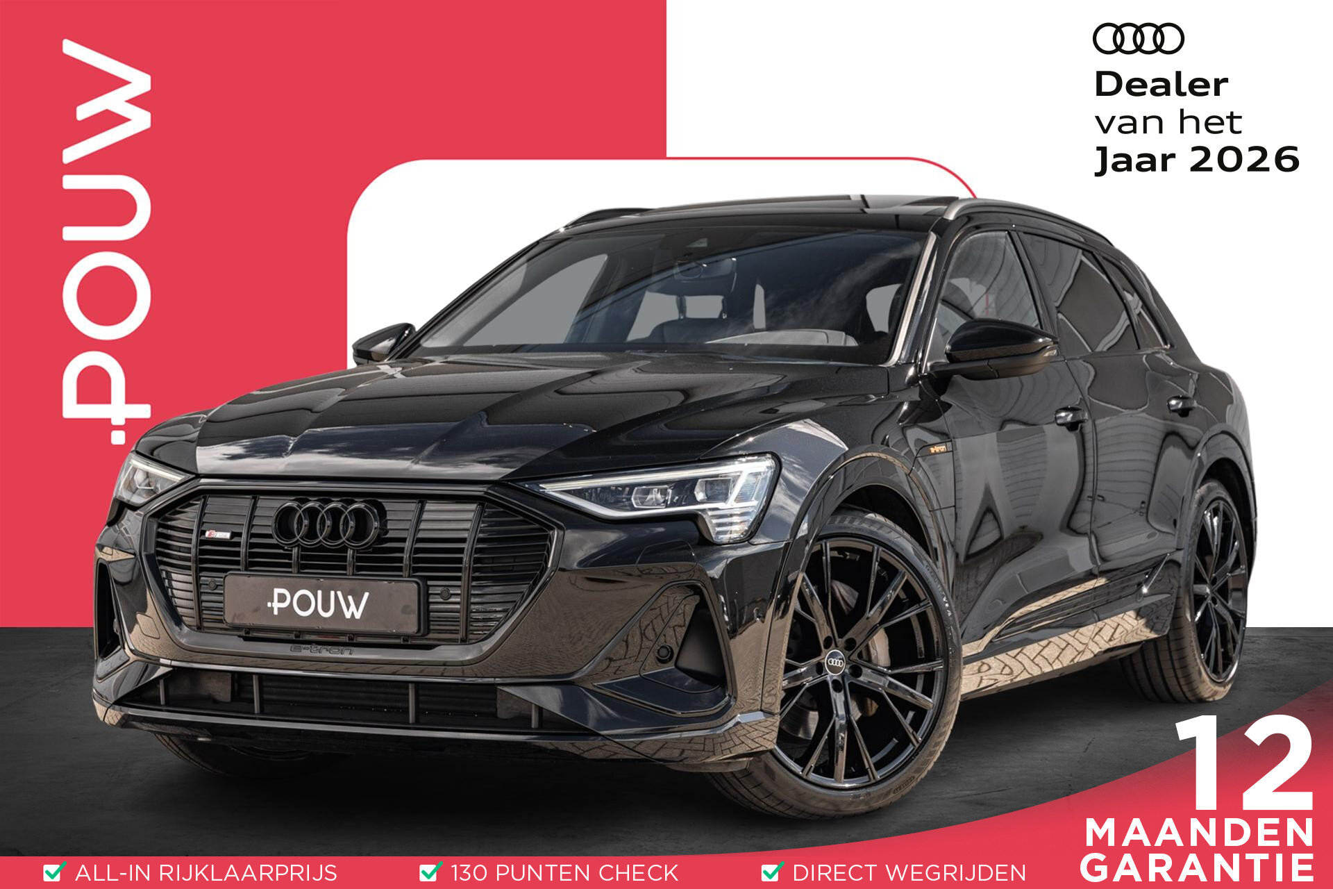 Audi e-tron 50 313pk quattro S edition 71 kWh