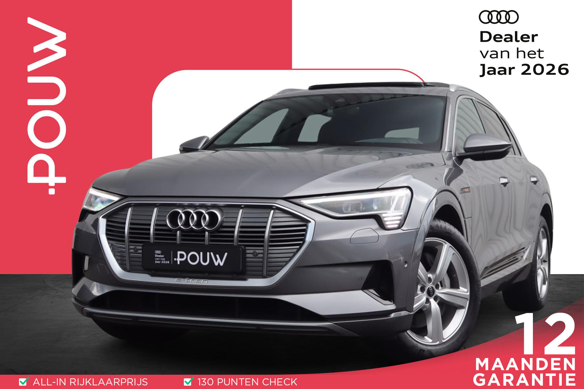 Audi e-tron 55 quattro 408pk Advanced edition Plus 95 kWh