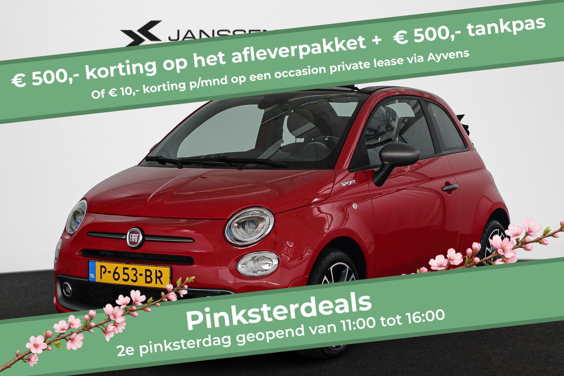 Fiat 500C 1.0 Hybrid Sport