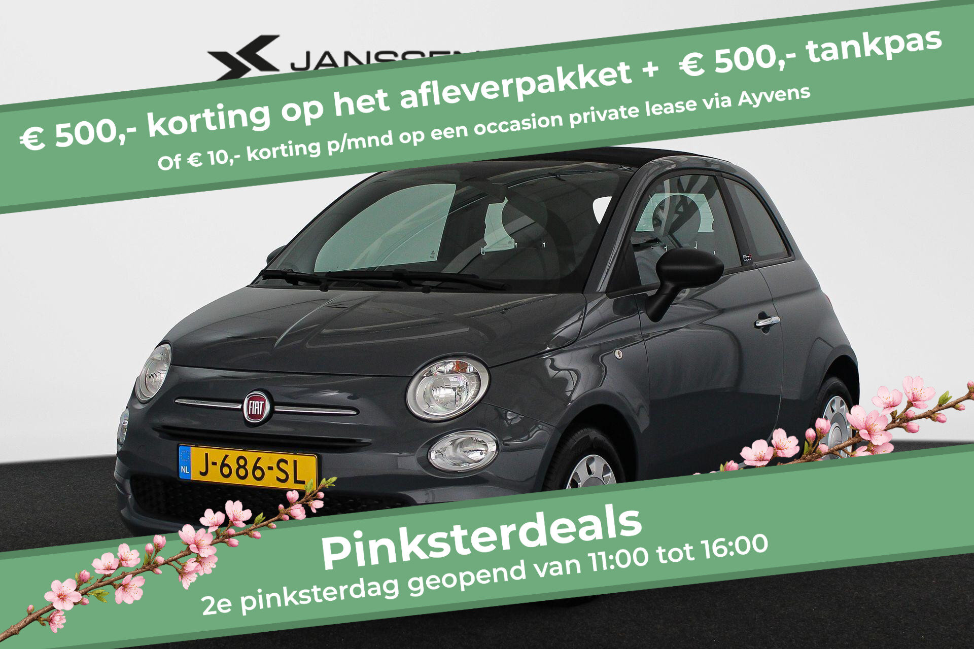 Fiat 500C 1.0 Hybrid Pop