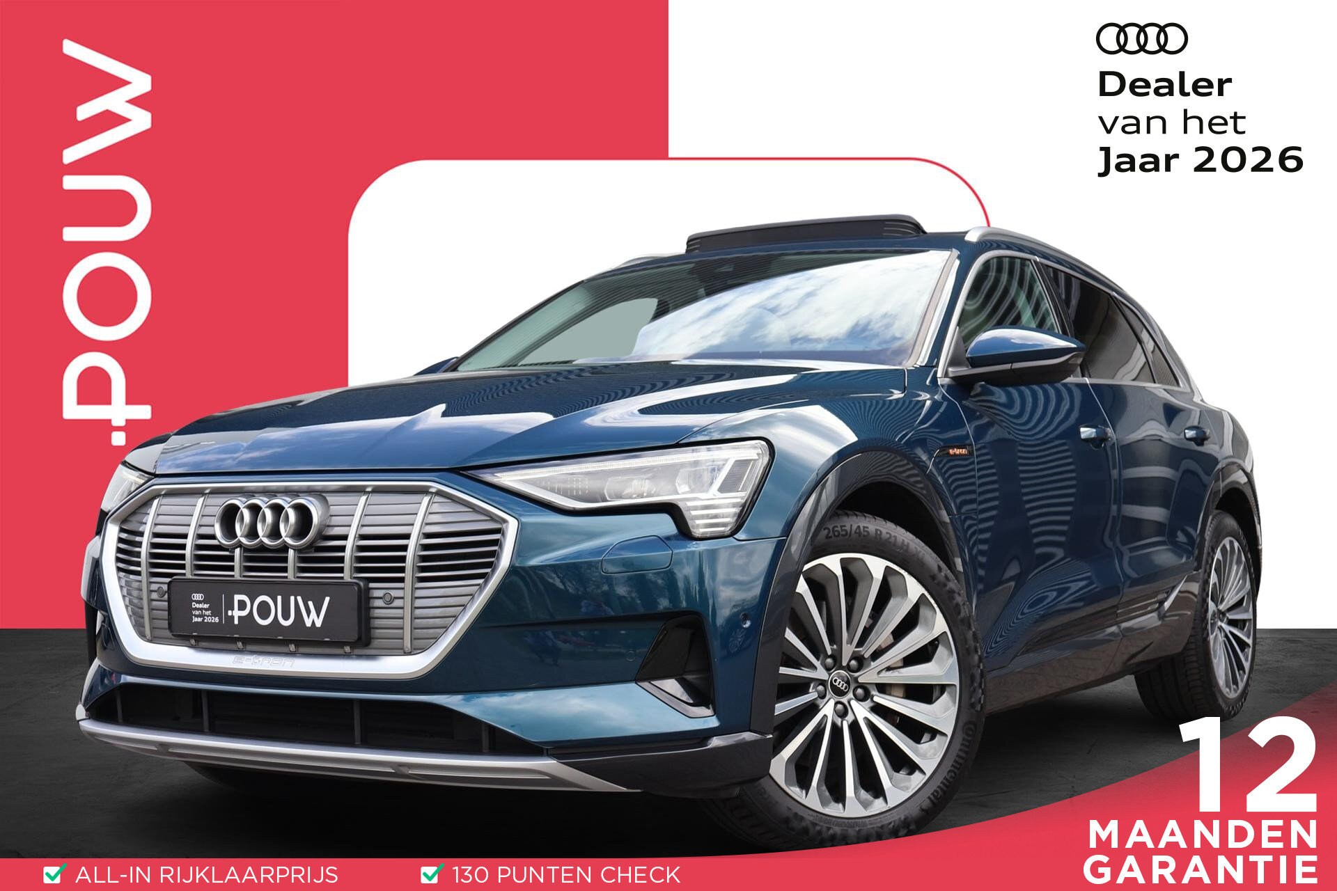 Audi e-tron 55 quattro 408pk Business edition Plus 95 kWh